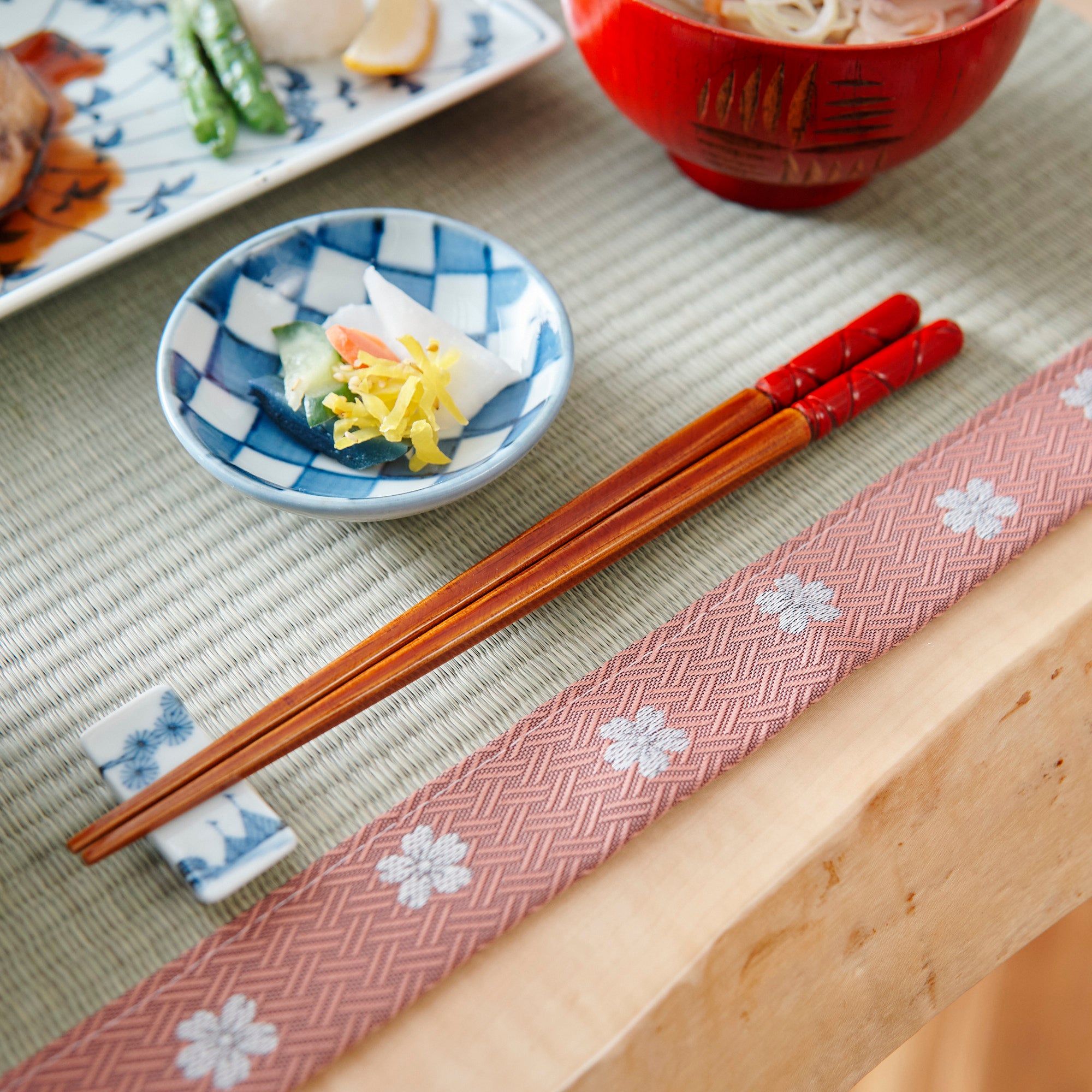 Yamachiku Tortoiseshell Pattern Lacquered Bamboo Chopsticks 23 cm (9.1 in)