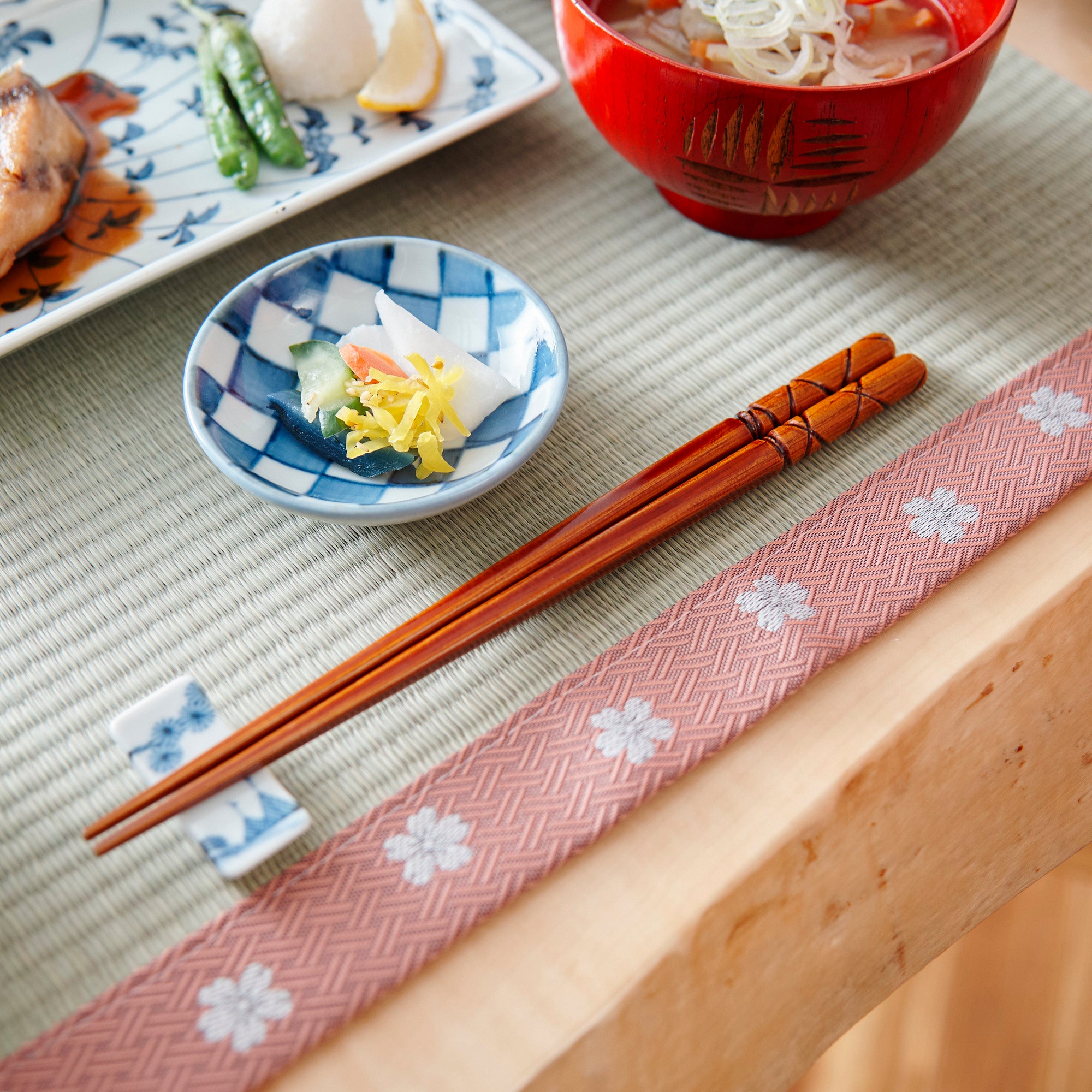 Yamachiku Tortoiseshell Pattern Lacquered Bamboo Chopsticks 23 cm (9.1 in)