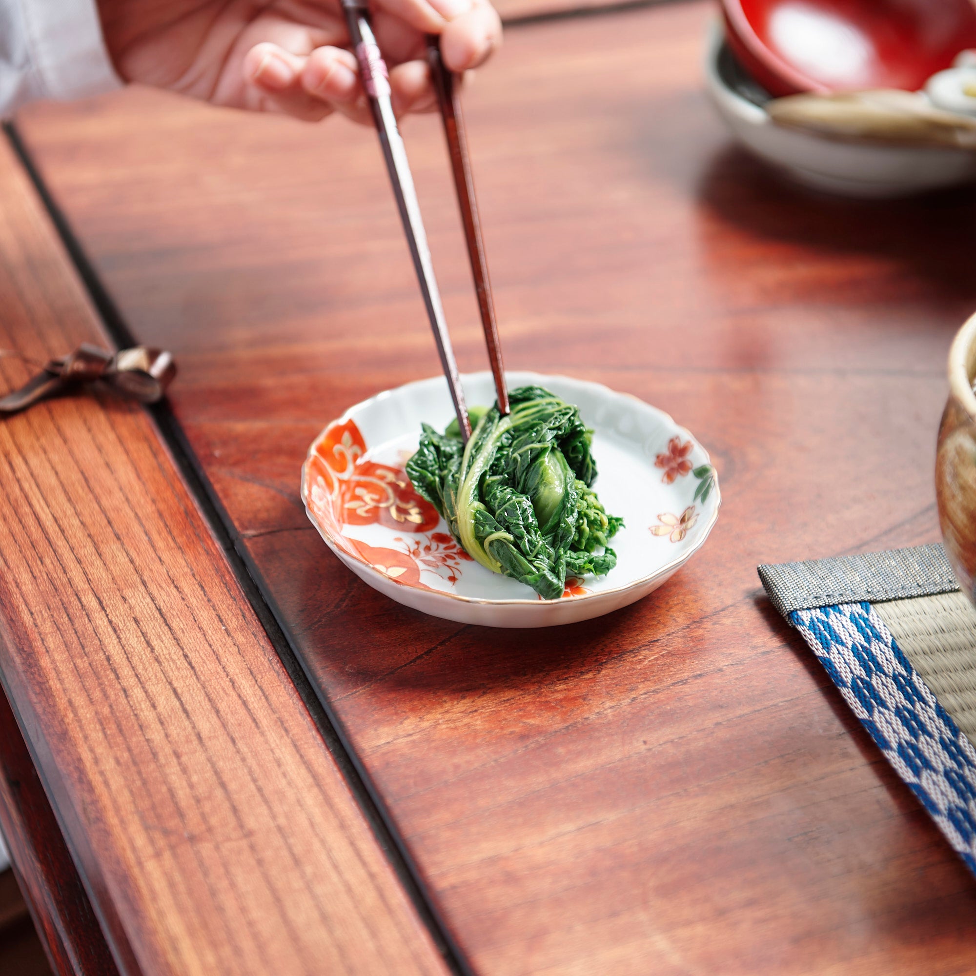 Sakura with Mt. Fuji Sauce Plate