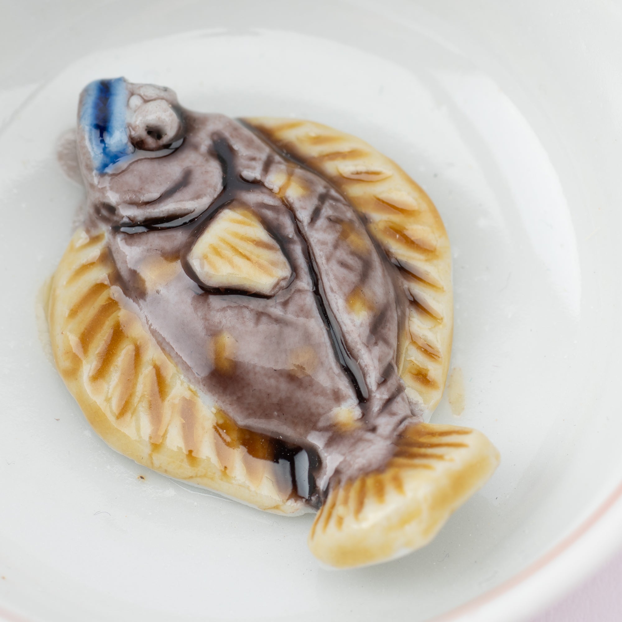 Swimming Sea Creature Sakazuki Flat Sake Cup