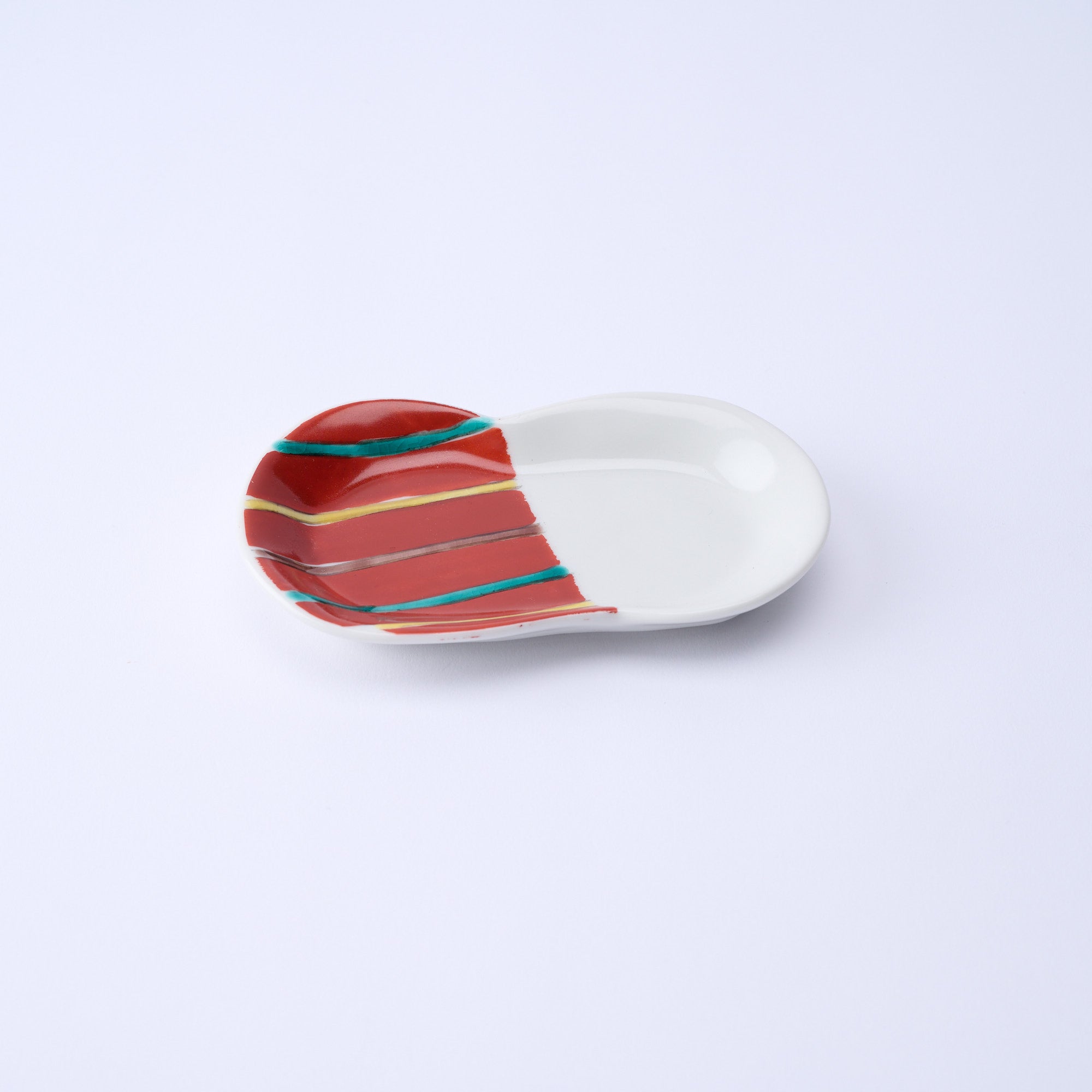 Vivid Daruma-shaped Sauce Plate