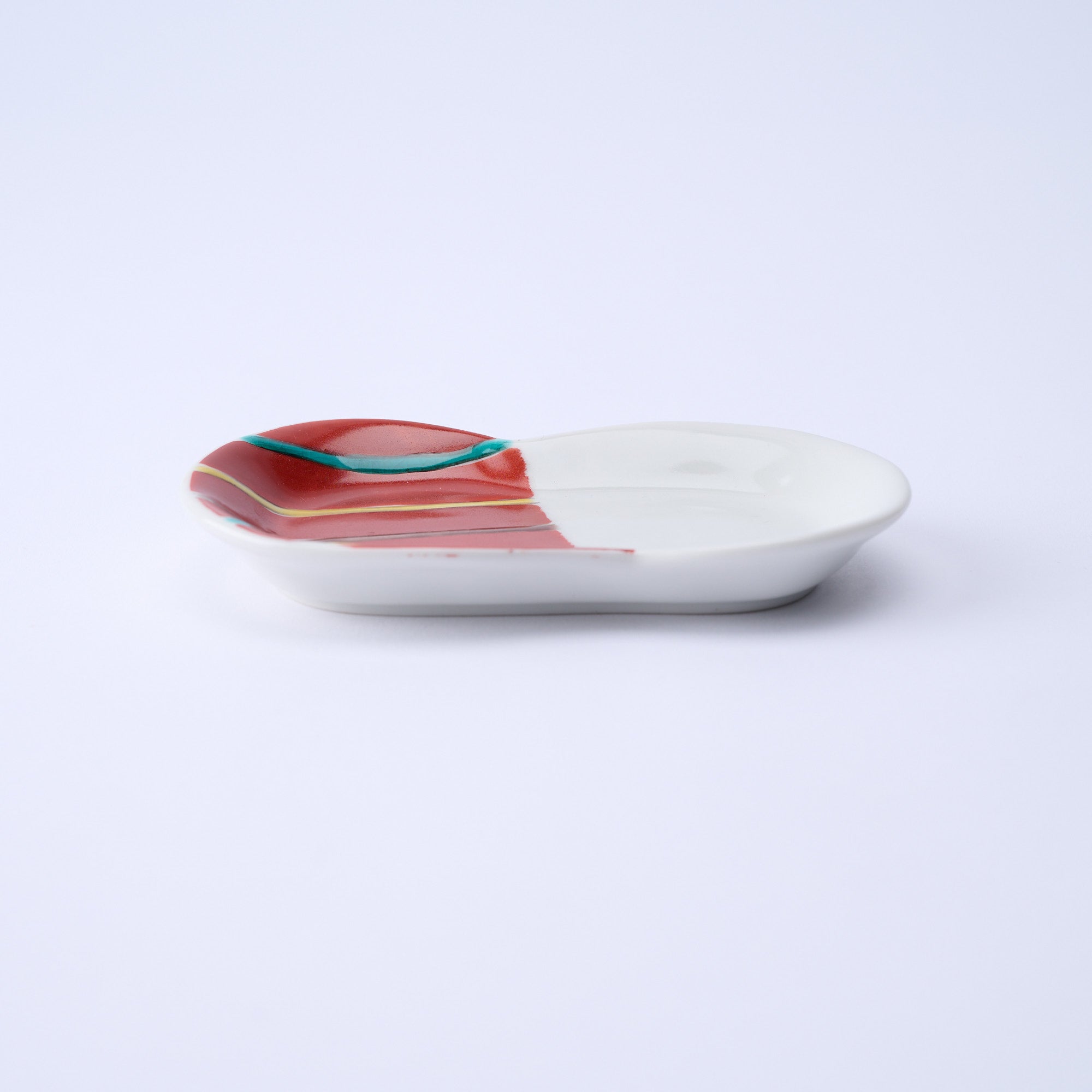 Vivid Daruma-shaped Sauce Plate