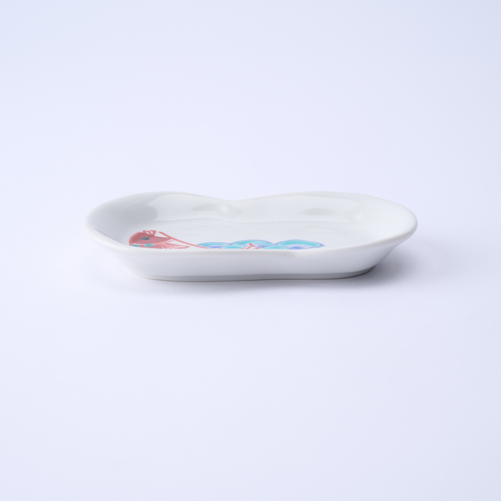 Vivid Daruma-shaped Sauce Plate