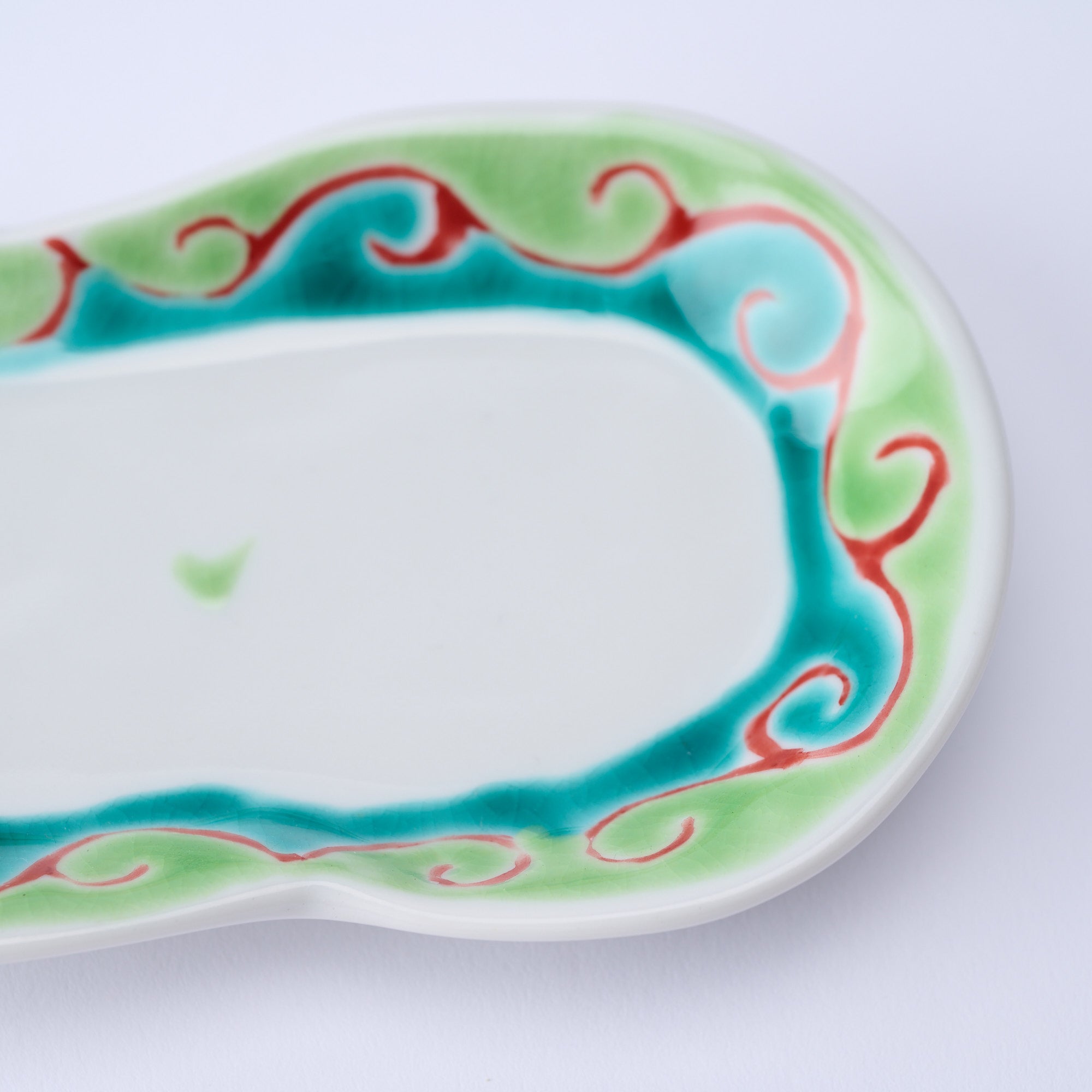 Vivid Daruma-shaped Sauce Plate