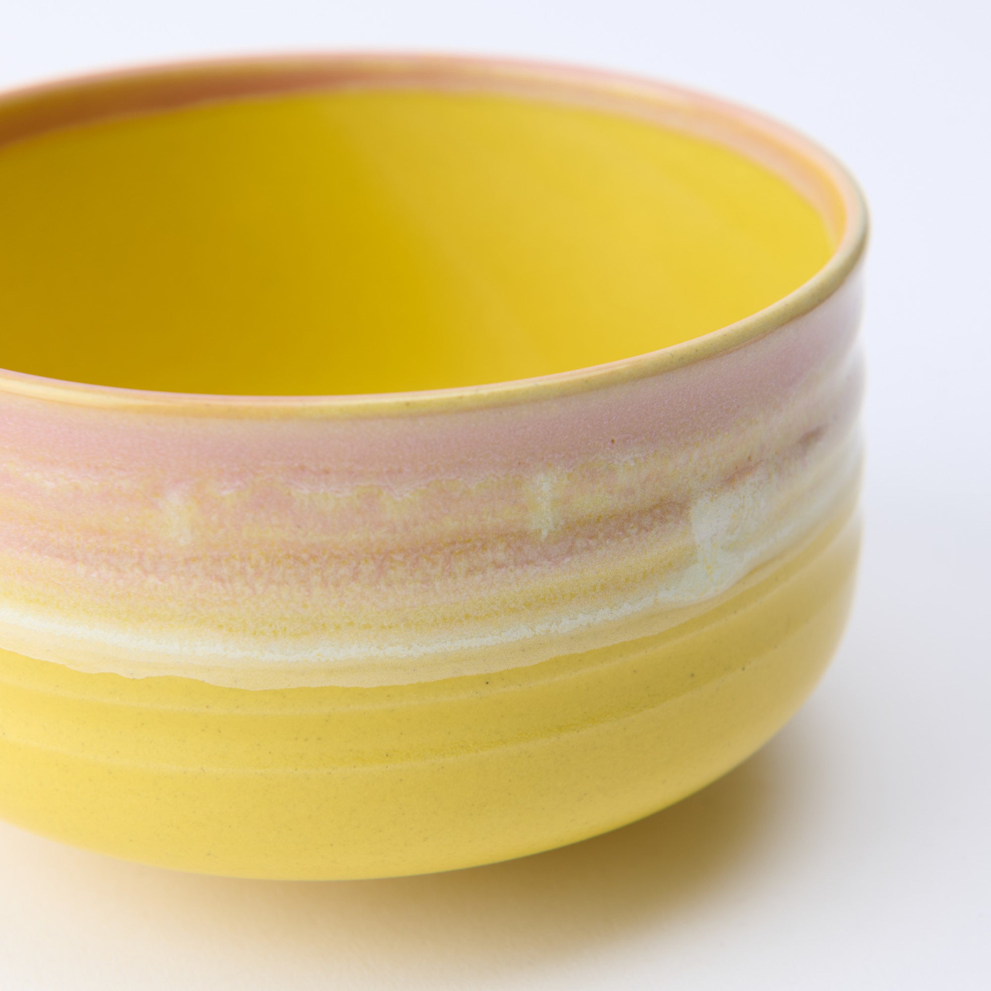 Blossom & Golden Yellow Matcha Bowl