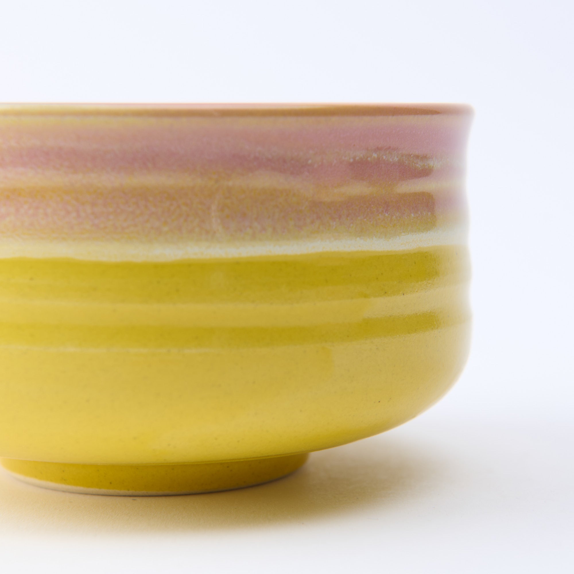 Blossom & Golden Yellow Matcha Bowl