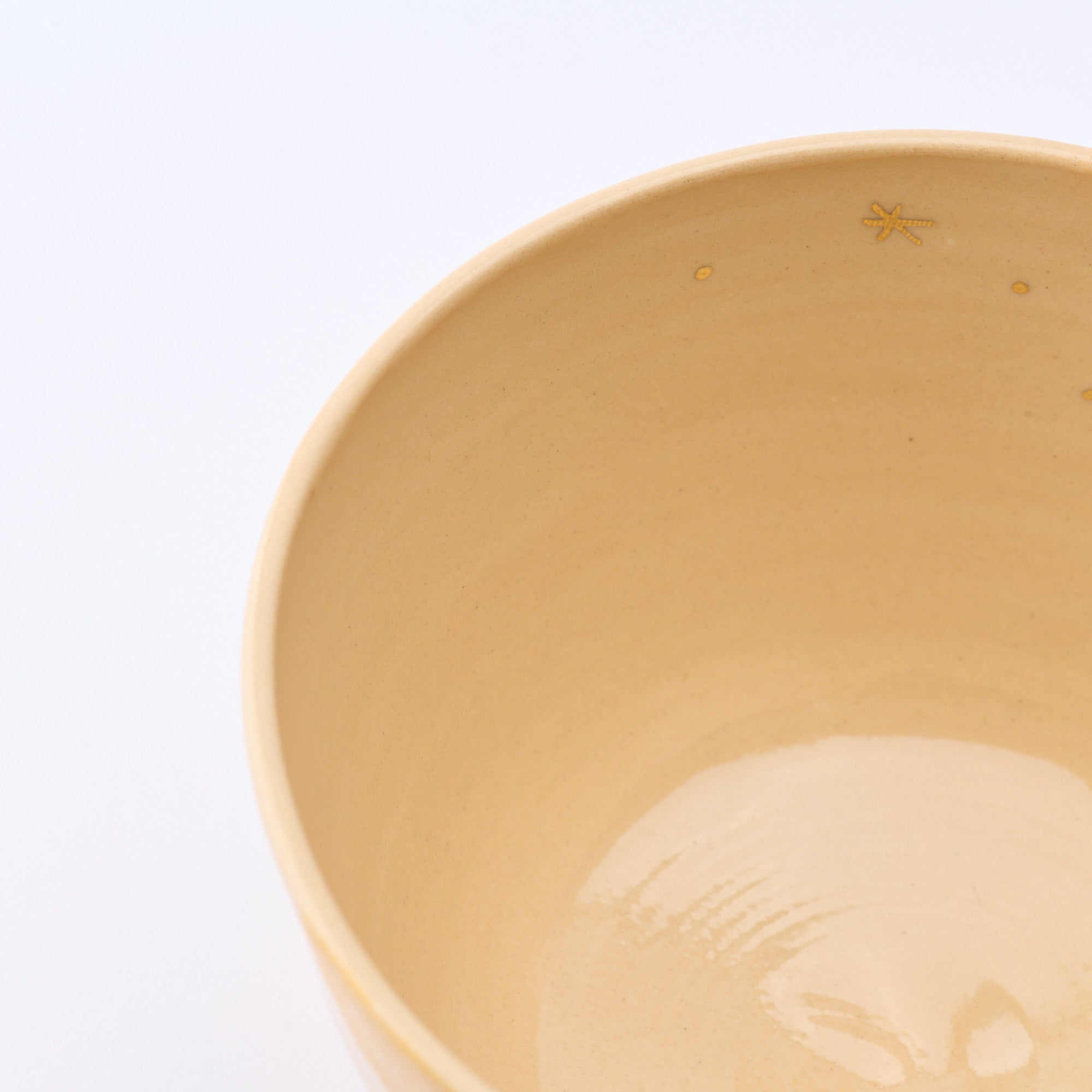 Mt. Fuji and Peeking Shiba Inu Matcha Bowl