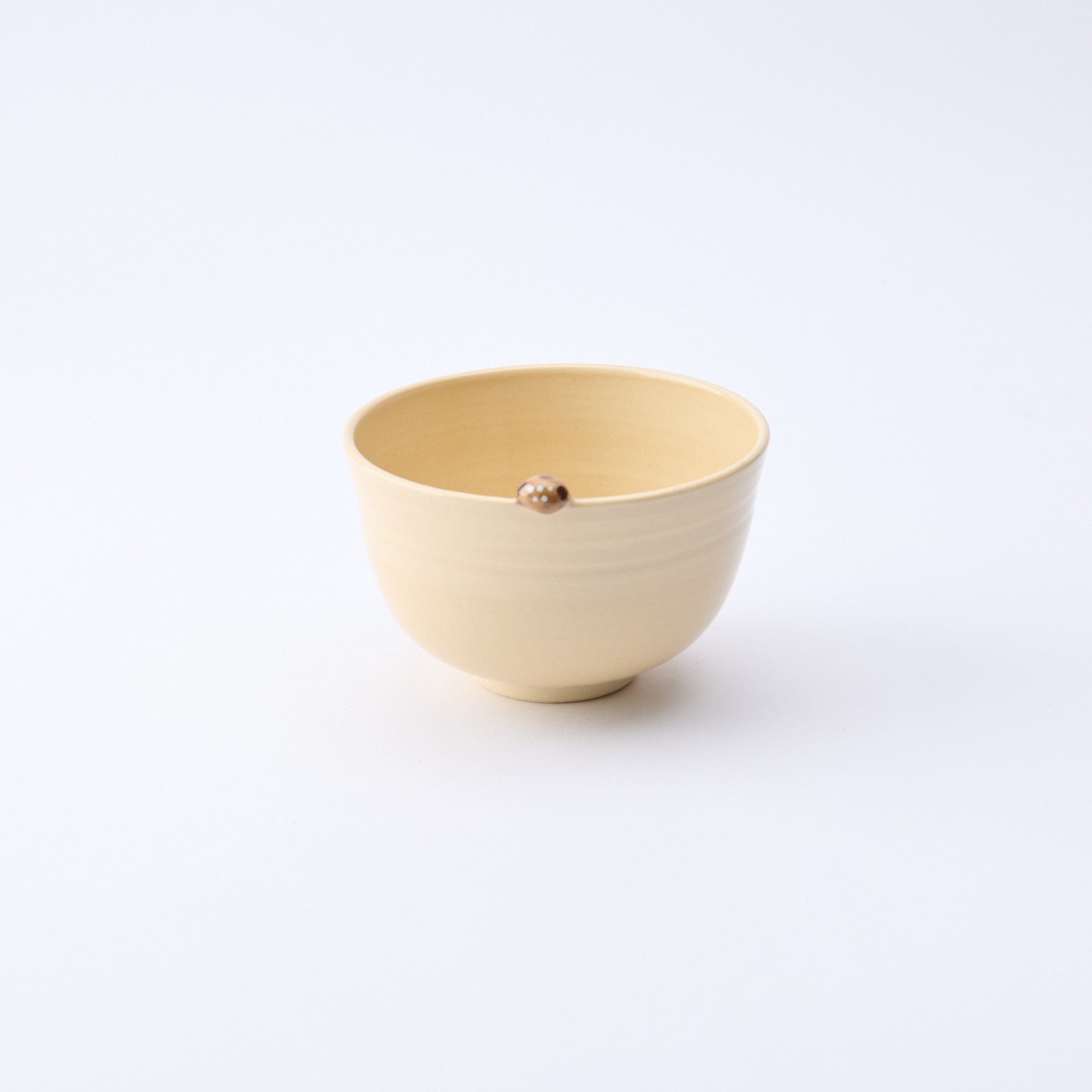 Bamboo and Peeking Sparrow Matcha Bowl