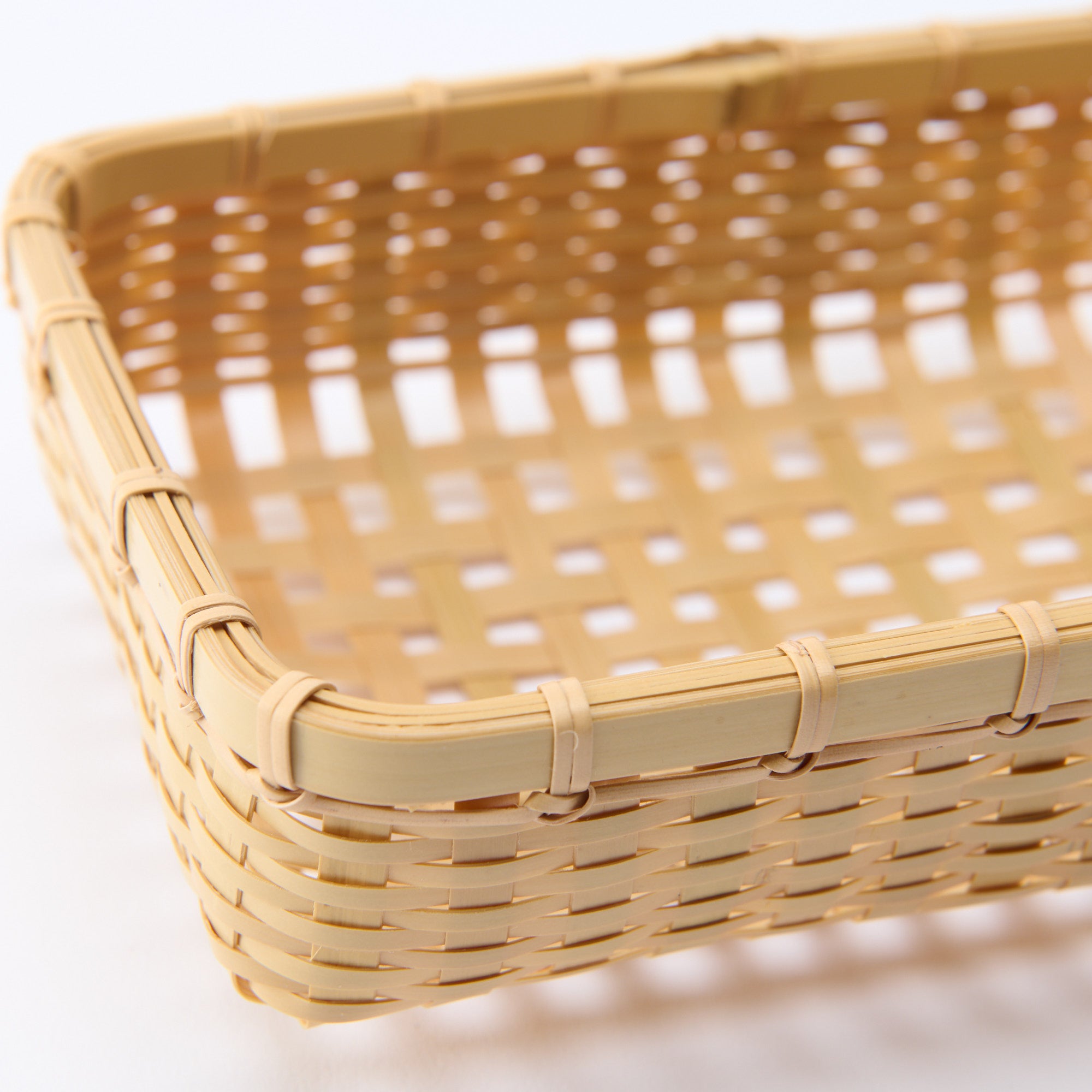 Yotsume Weave Bamboo Bento Box