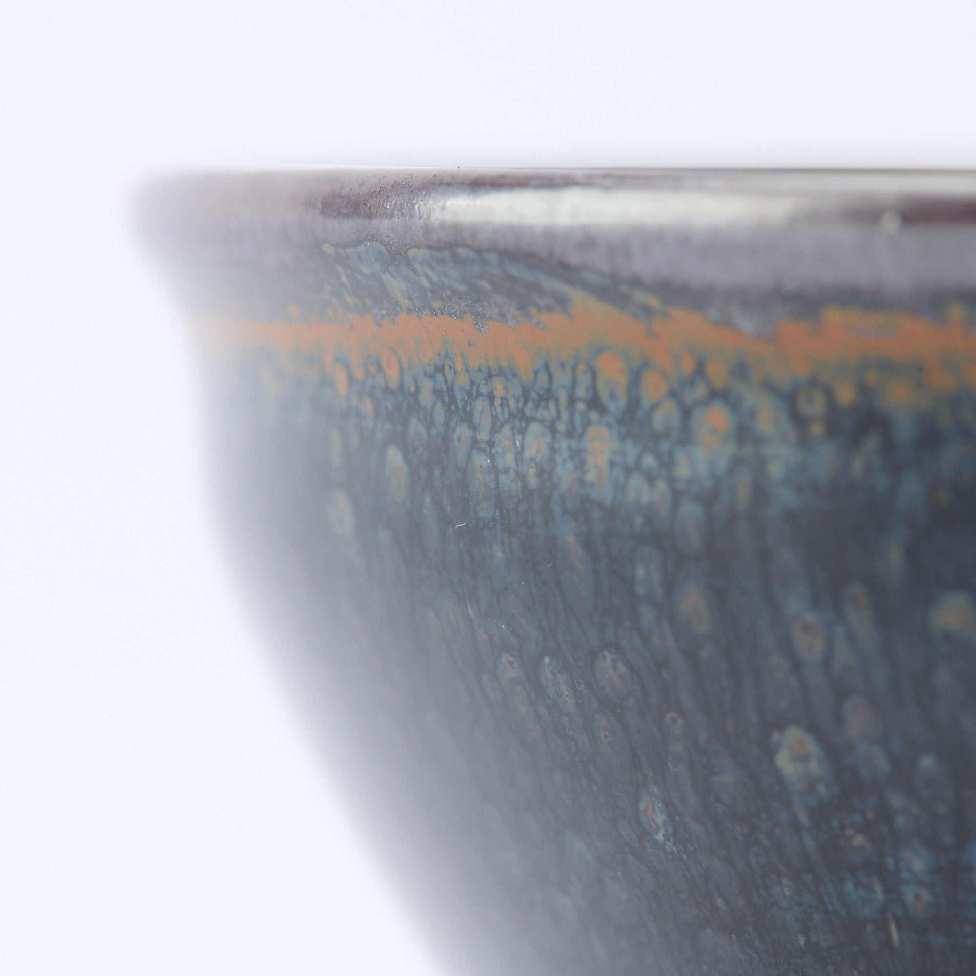 Hekigyoku Tenmoku Tall Sake Cup
