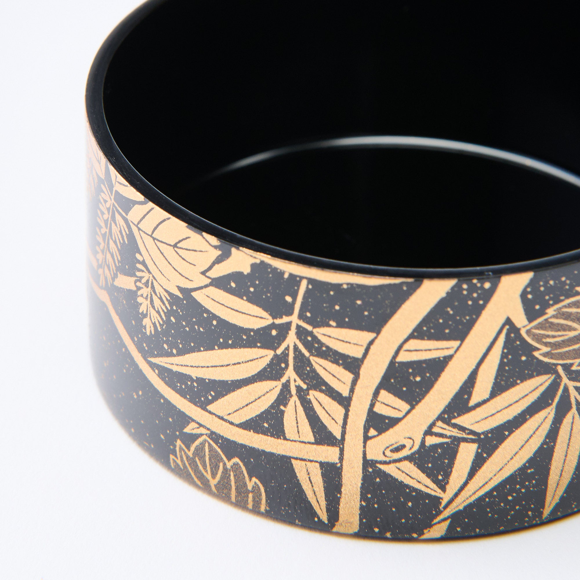 Golden Sasagiri Nakatsugi Matcha Container