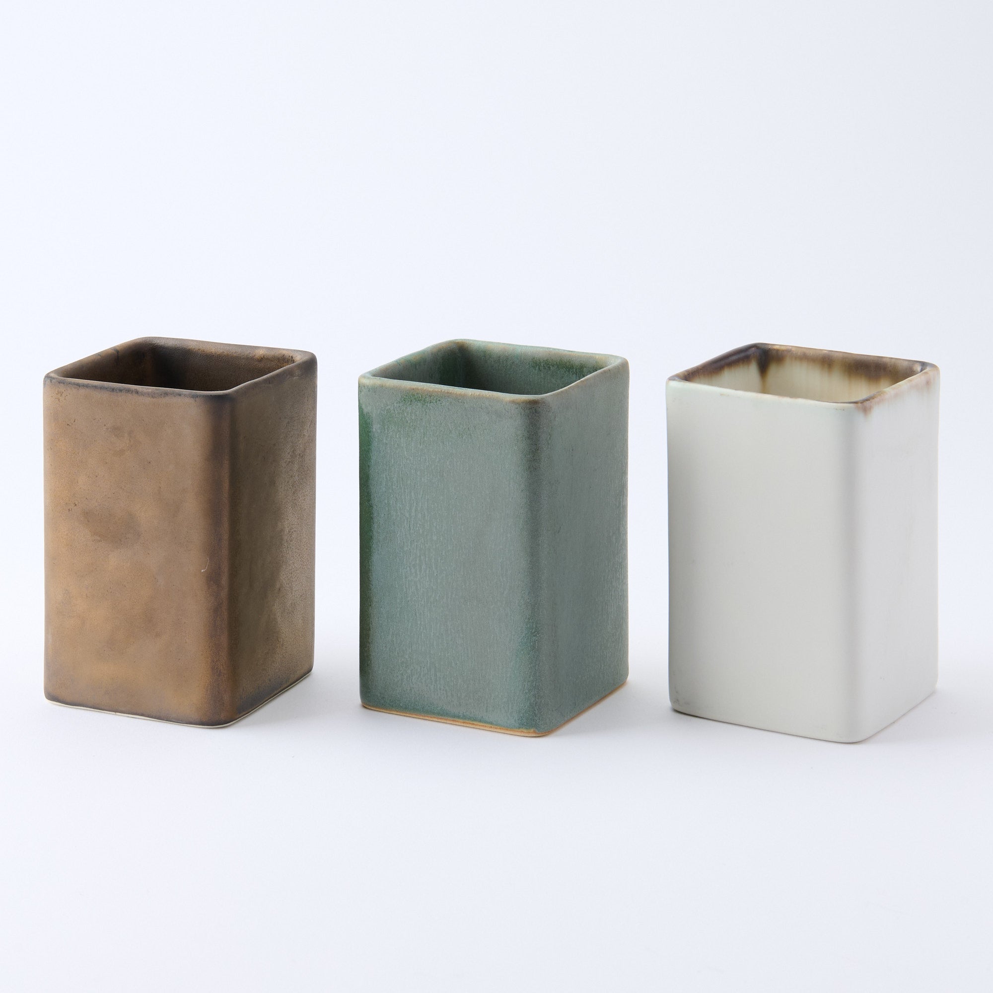 Earthy Glaze Square Cutlery Stand