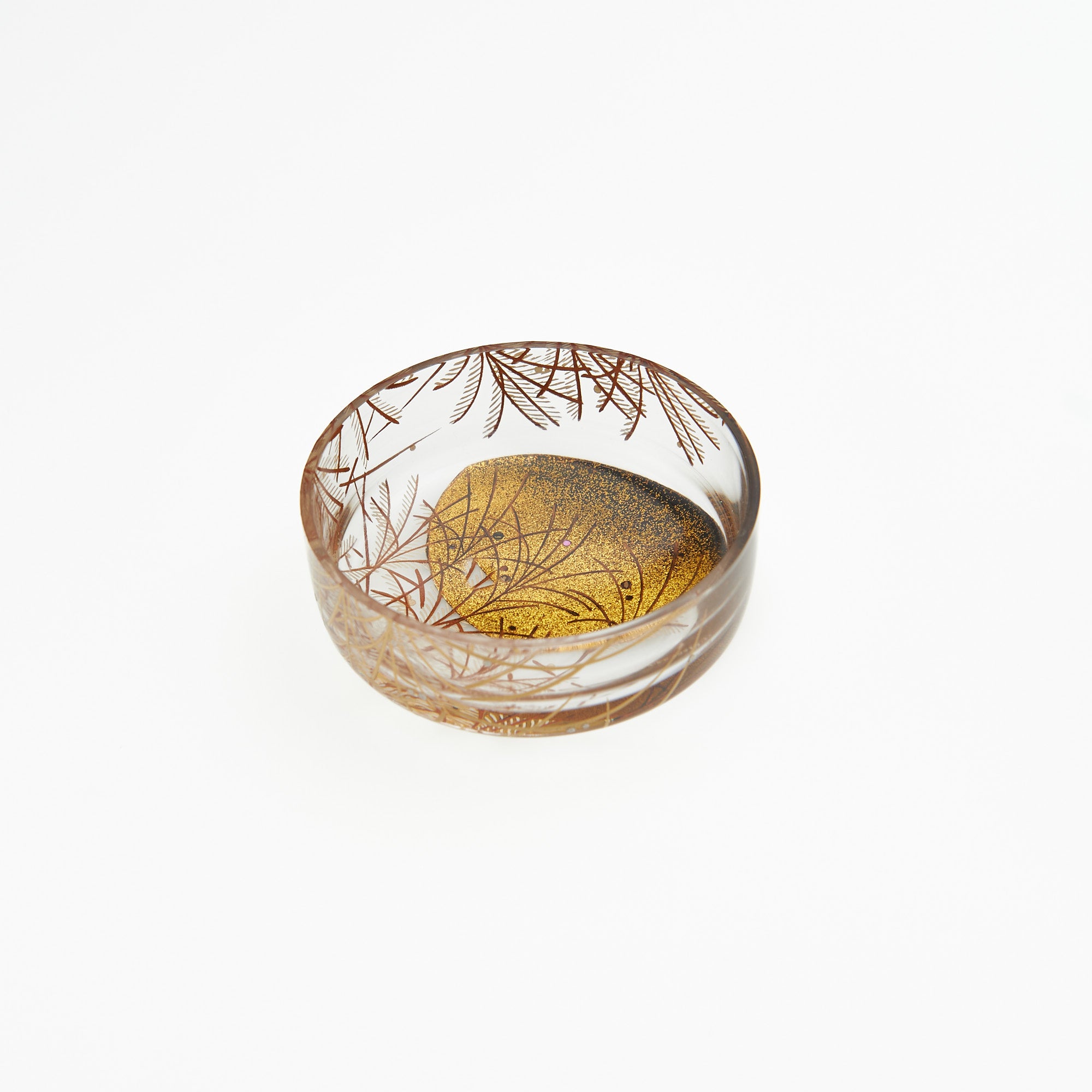 Silver Grass Under the Moon Natsume Matcha Container