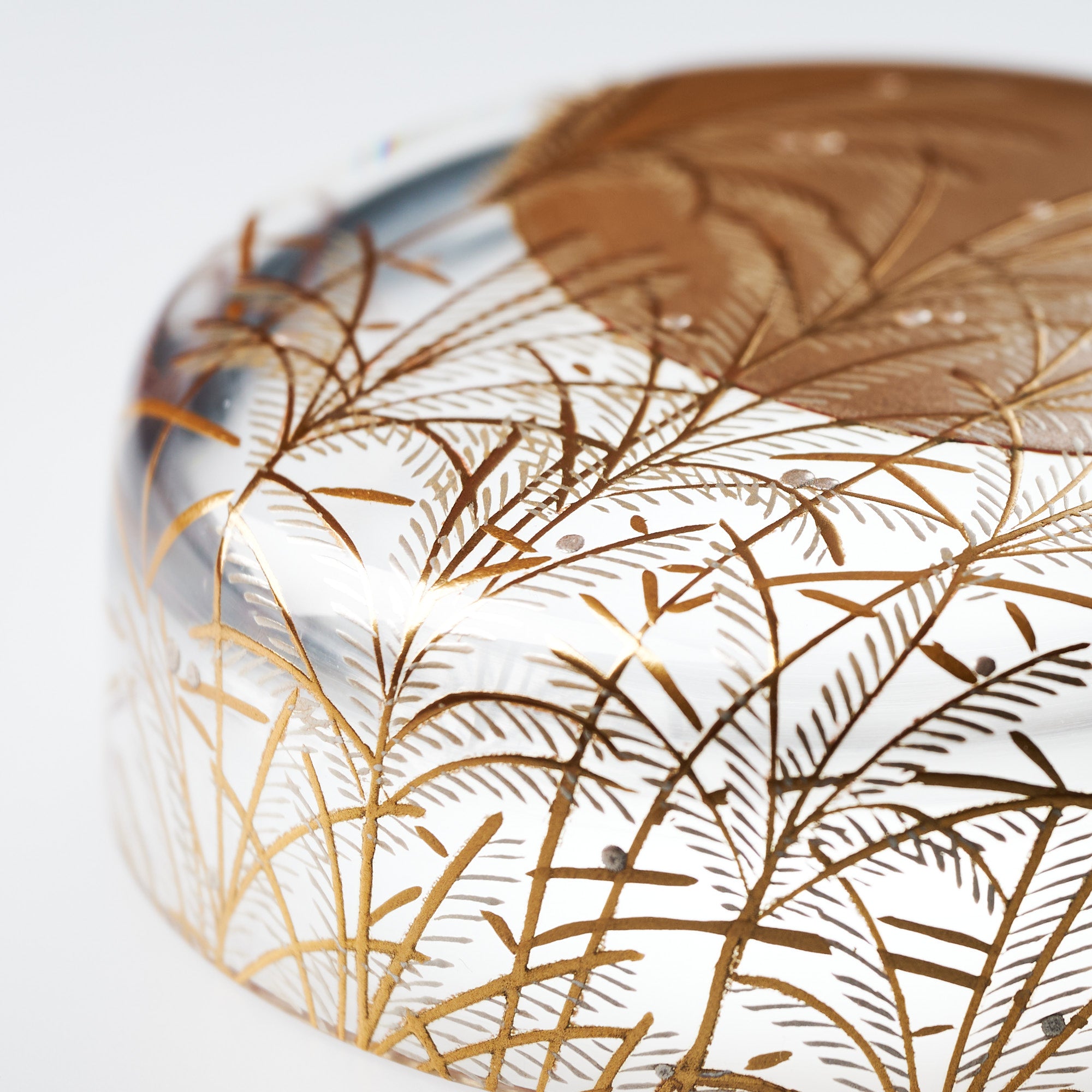 Silver Grass Under the Moon Natsume Matcha Container