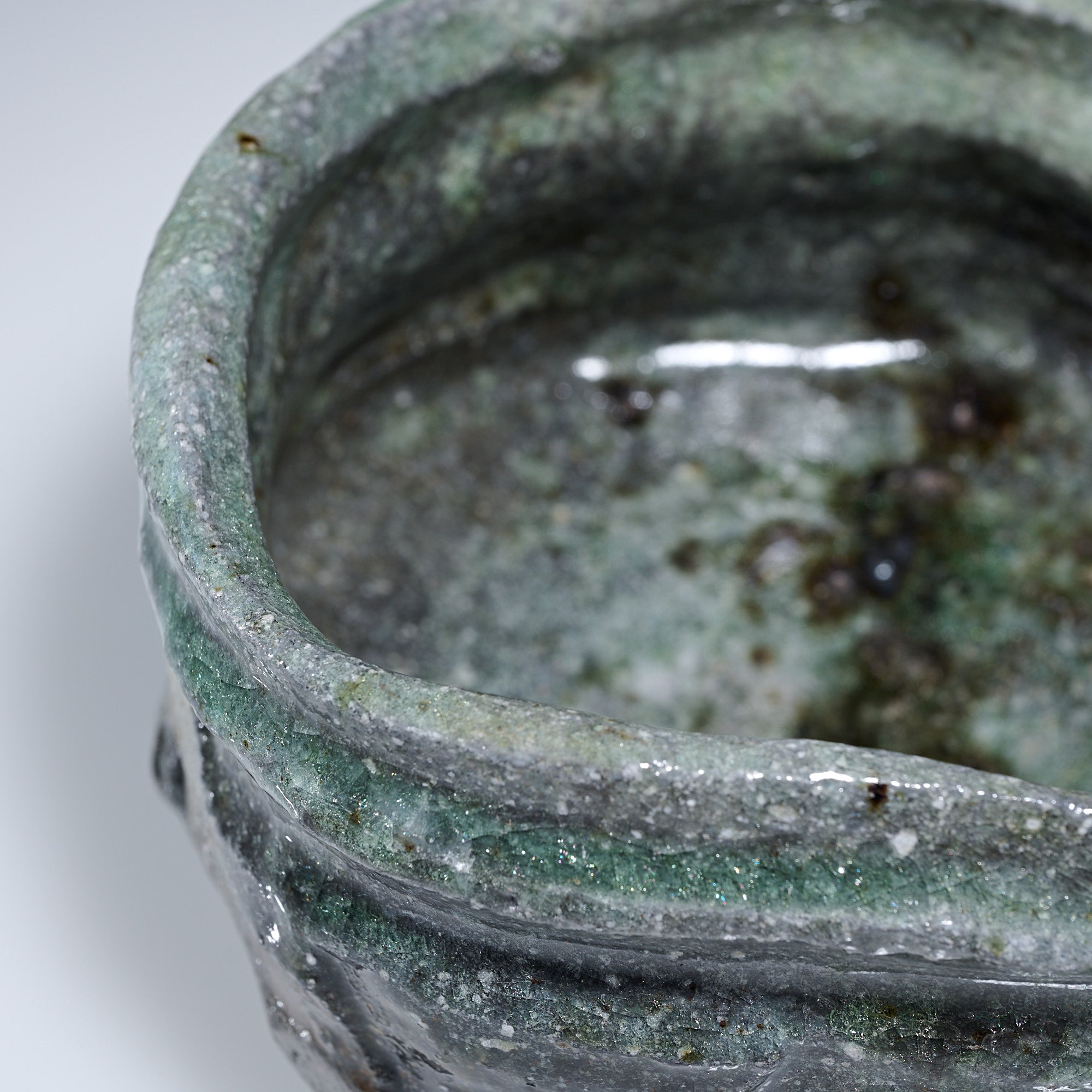 Iga Fluid Luster Matcha Bowl