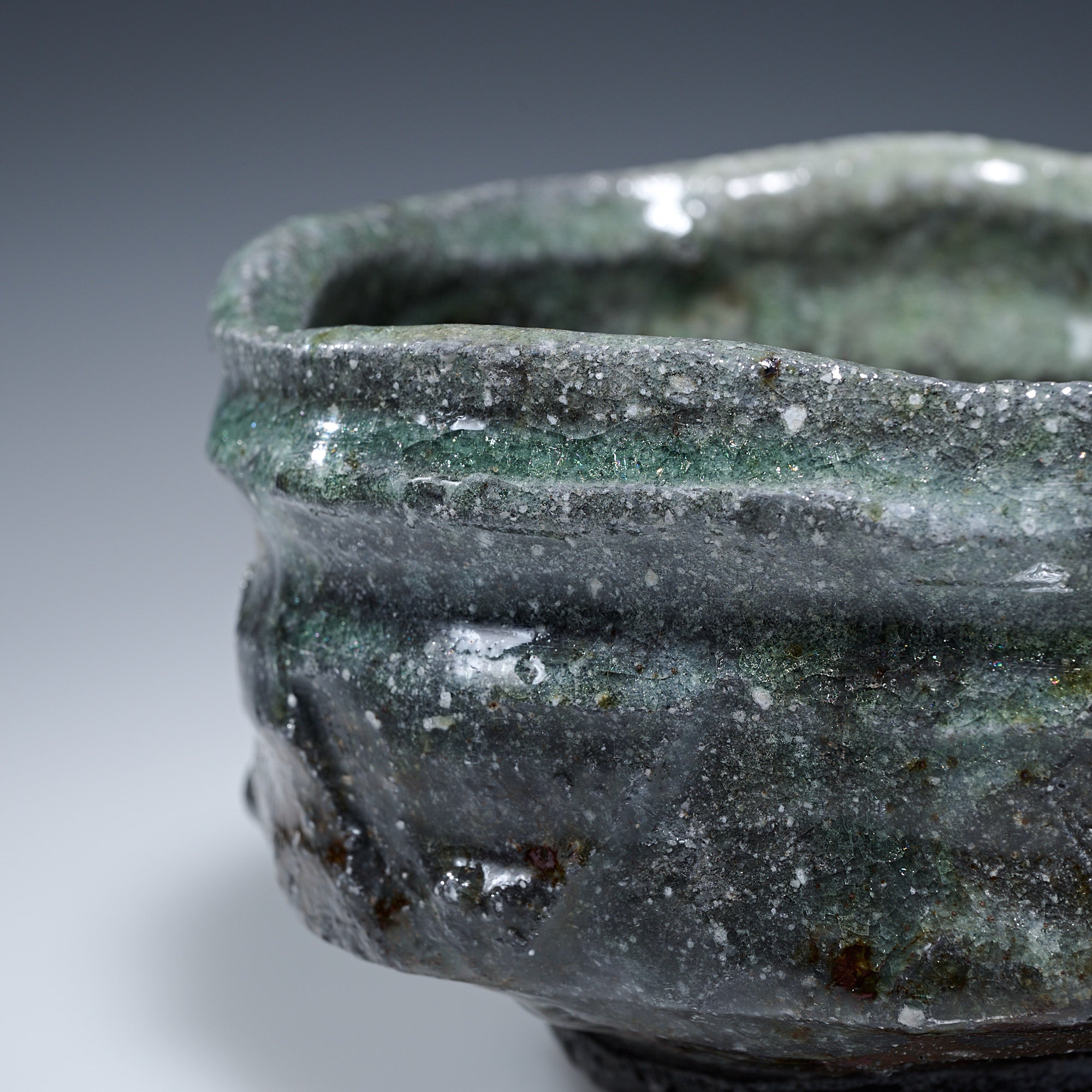 Iga Fluid Luster Matcha Bowl