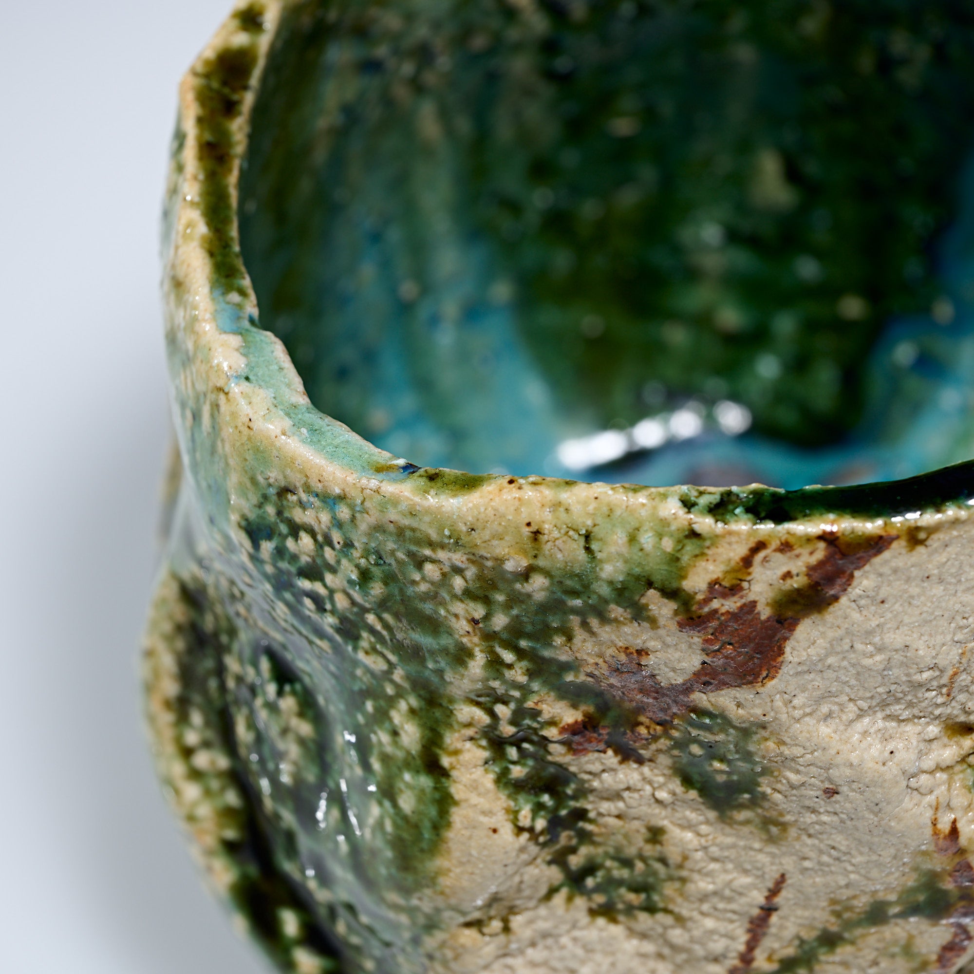 Oribe Stone-Impressed Matcha Bowl