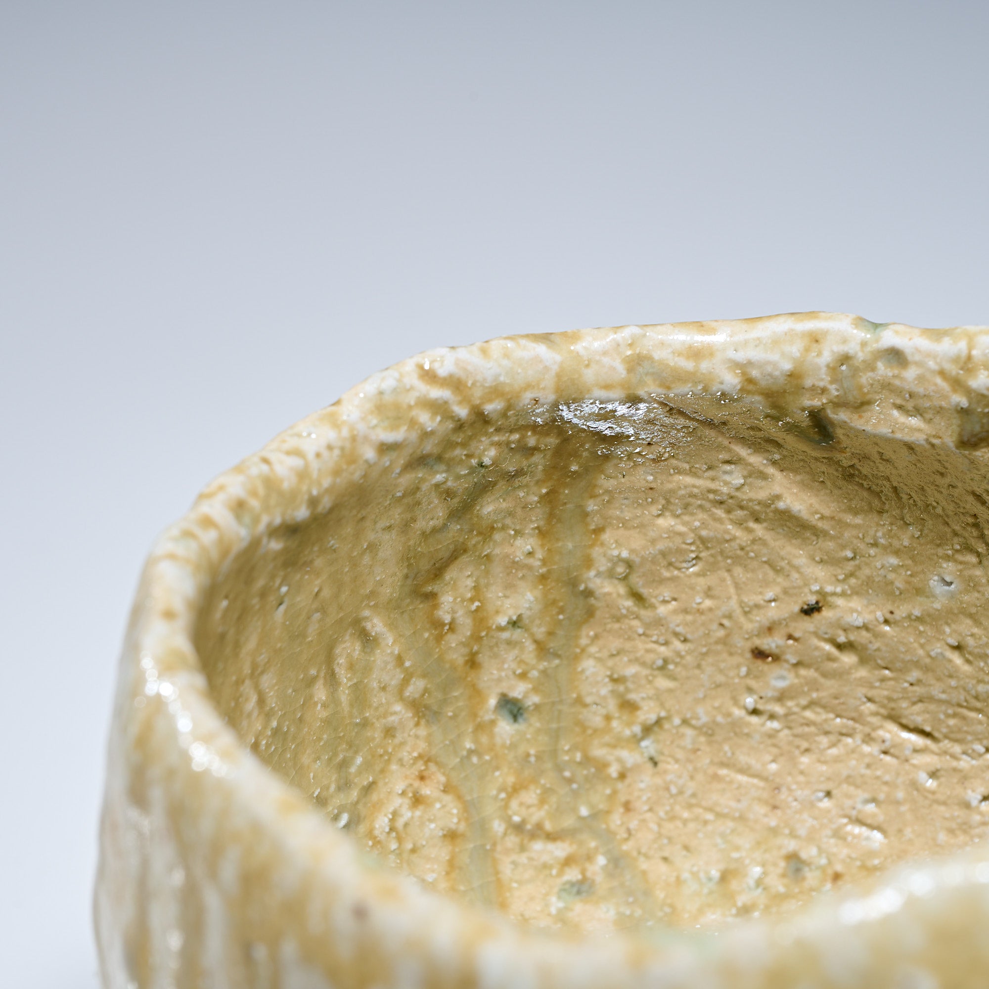 Iga Earthen Round Matcha Bowl