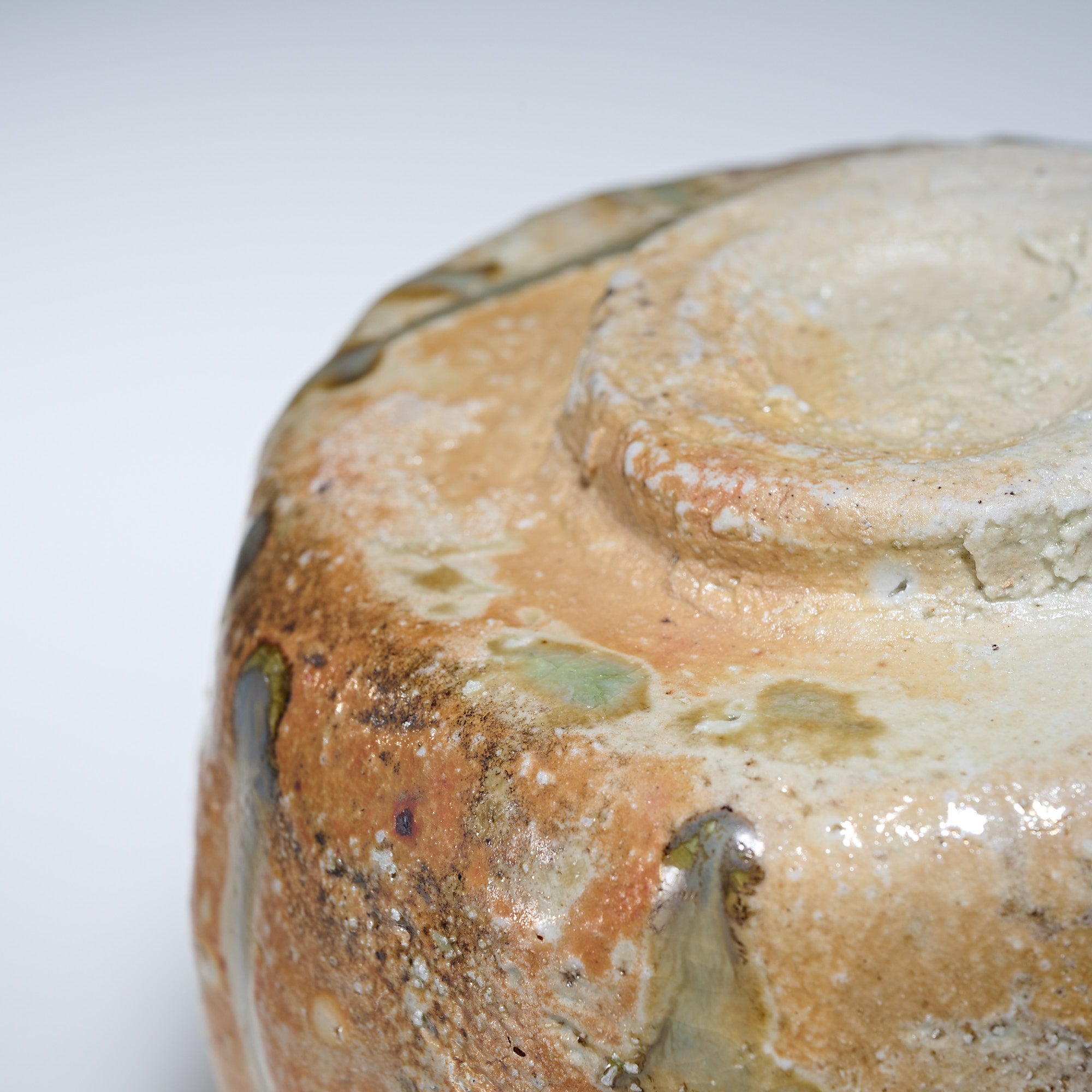 Iga Earthen Round Matcha Bowl