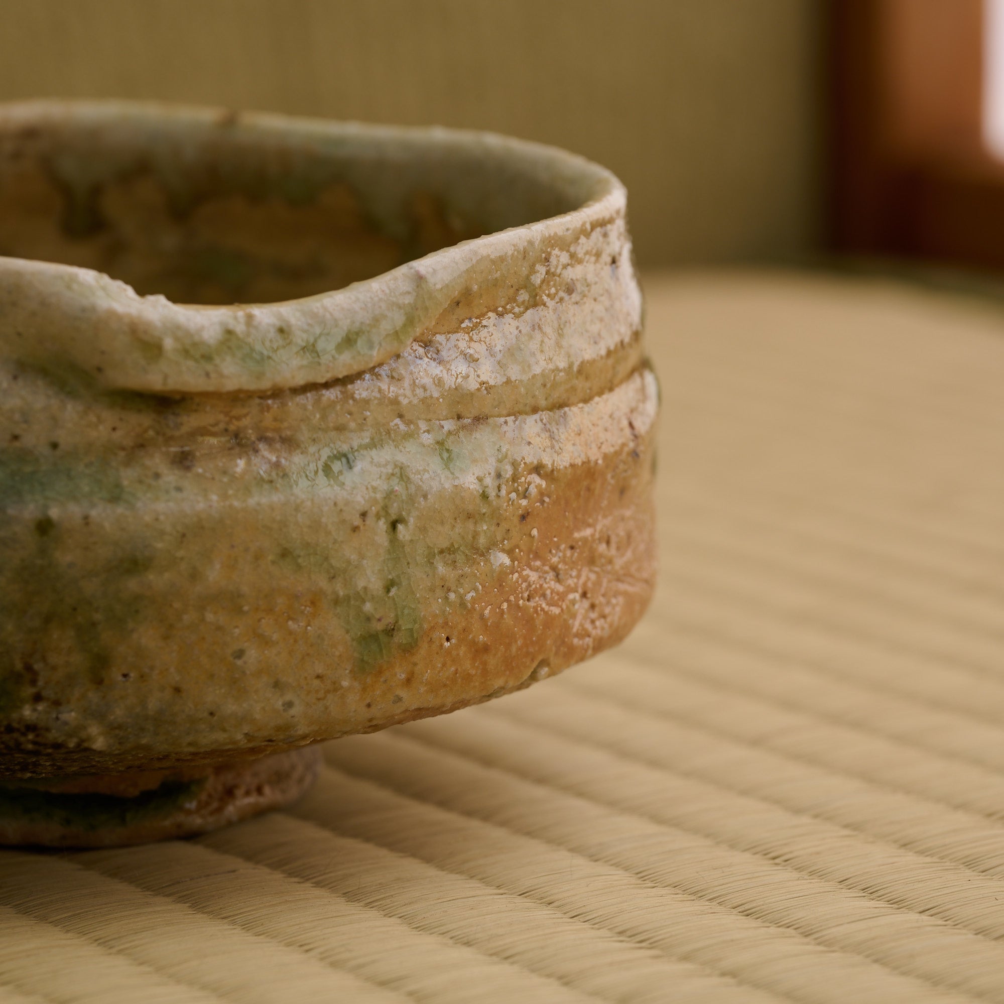 Iga Variegated Luster Matcha Bowl