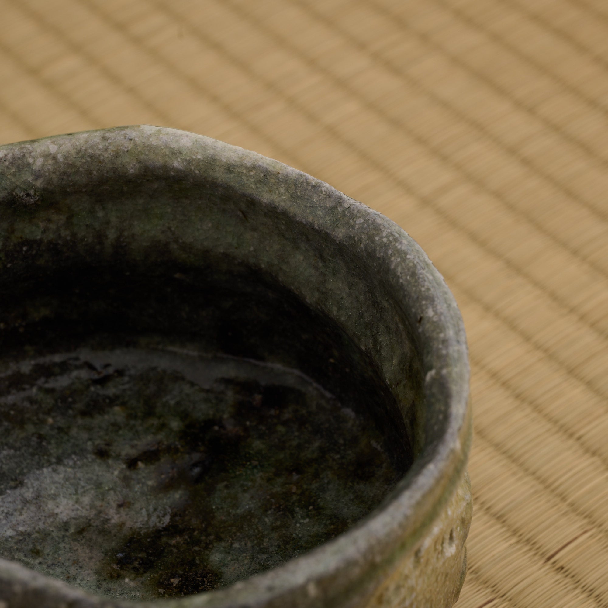 Iga Fluid Luster Matcha Bowl