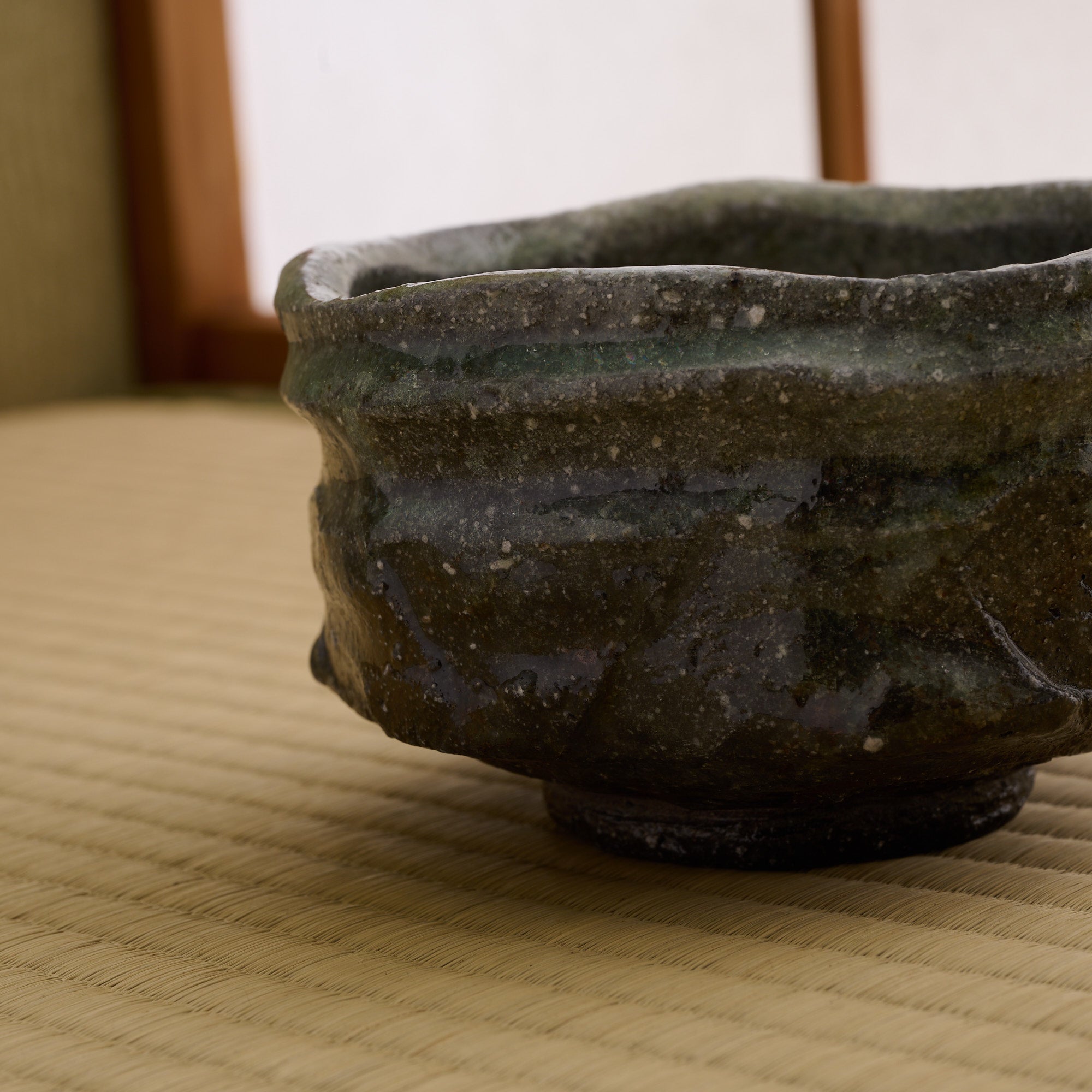 Iga Fluid Luster Matcha Bowl
