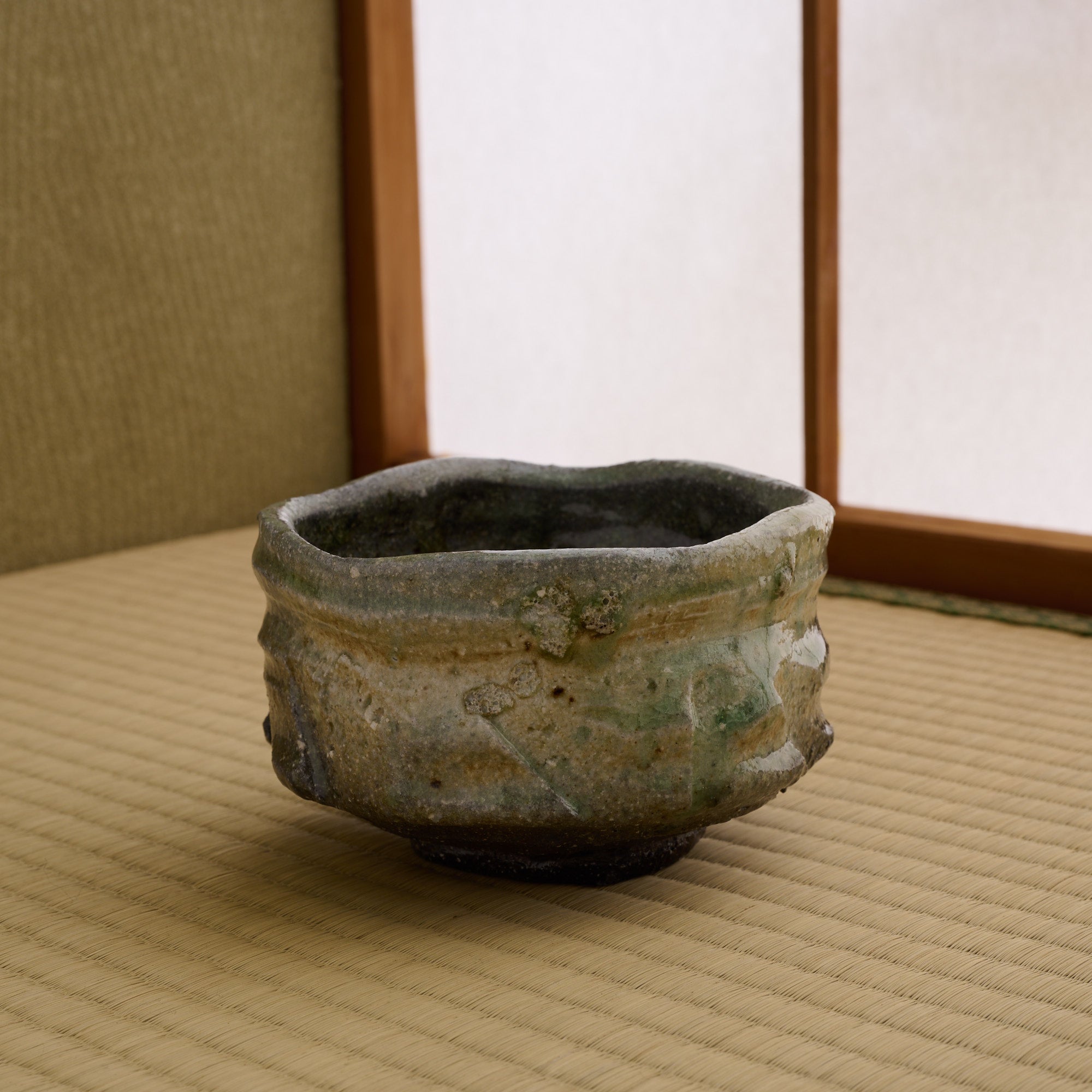 Iga Fluid Luster Matcha Bowl