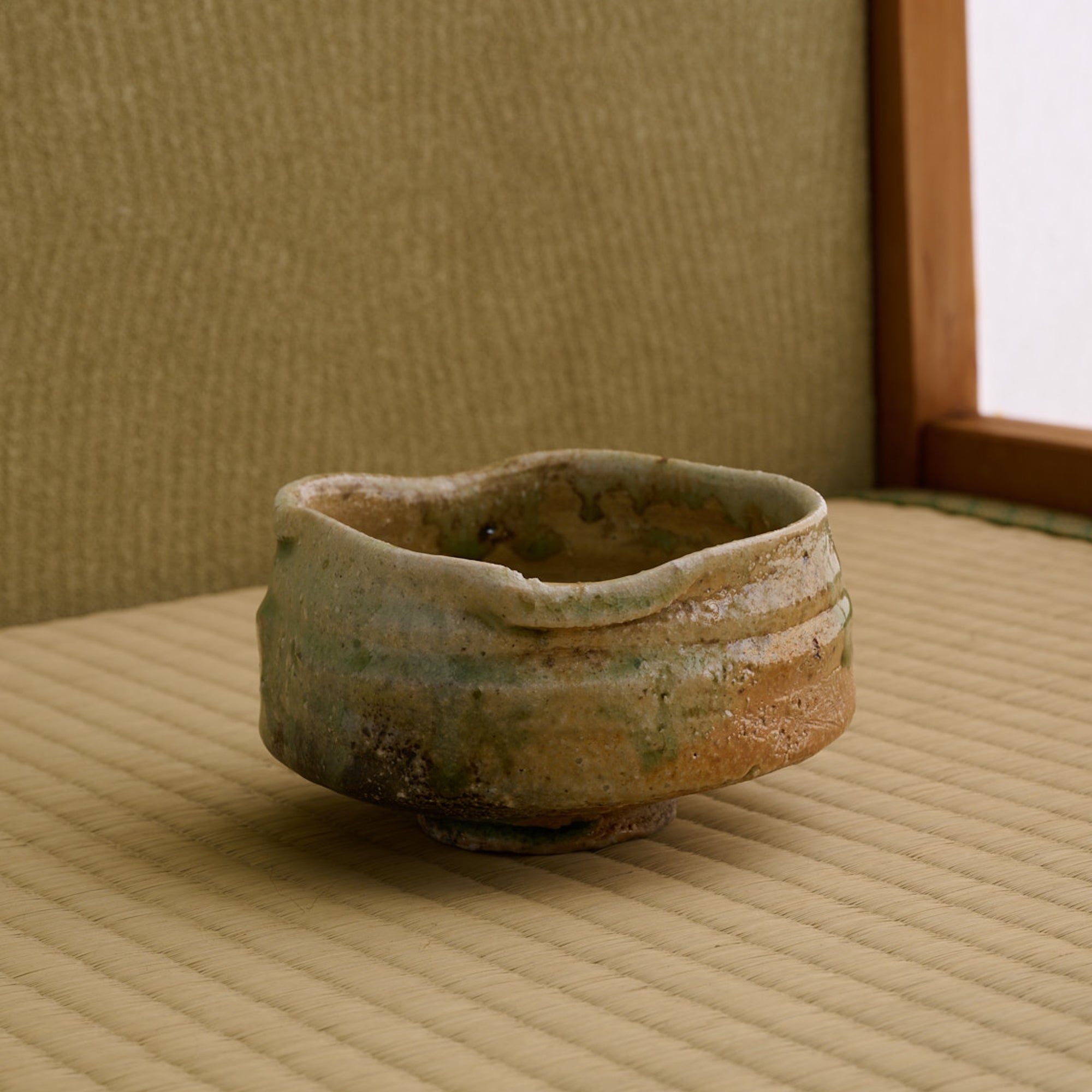 Iga Variegated Luster Matcha Bowl