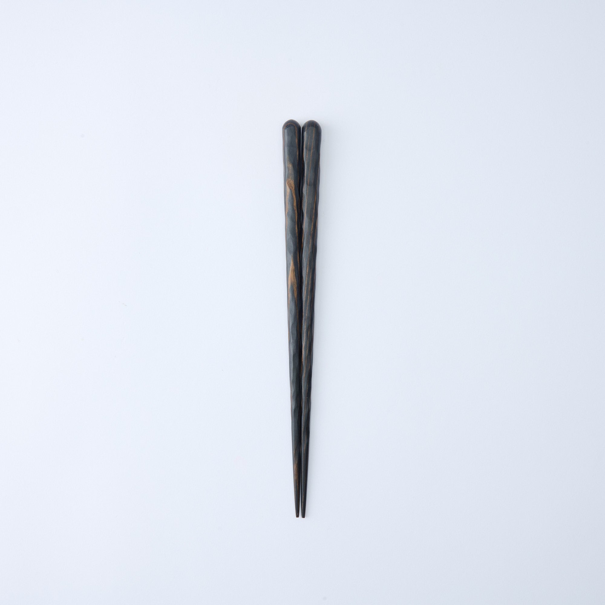Thick Wavy Grip Wood Grain Chopsticks