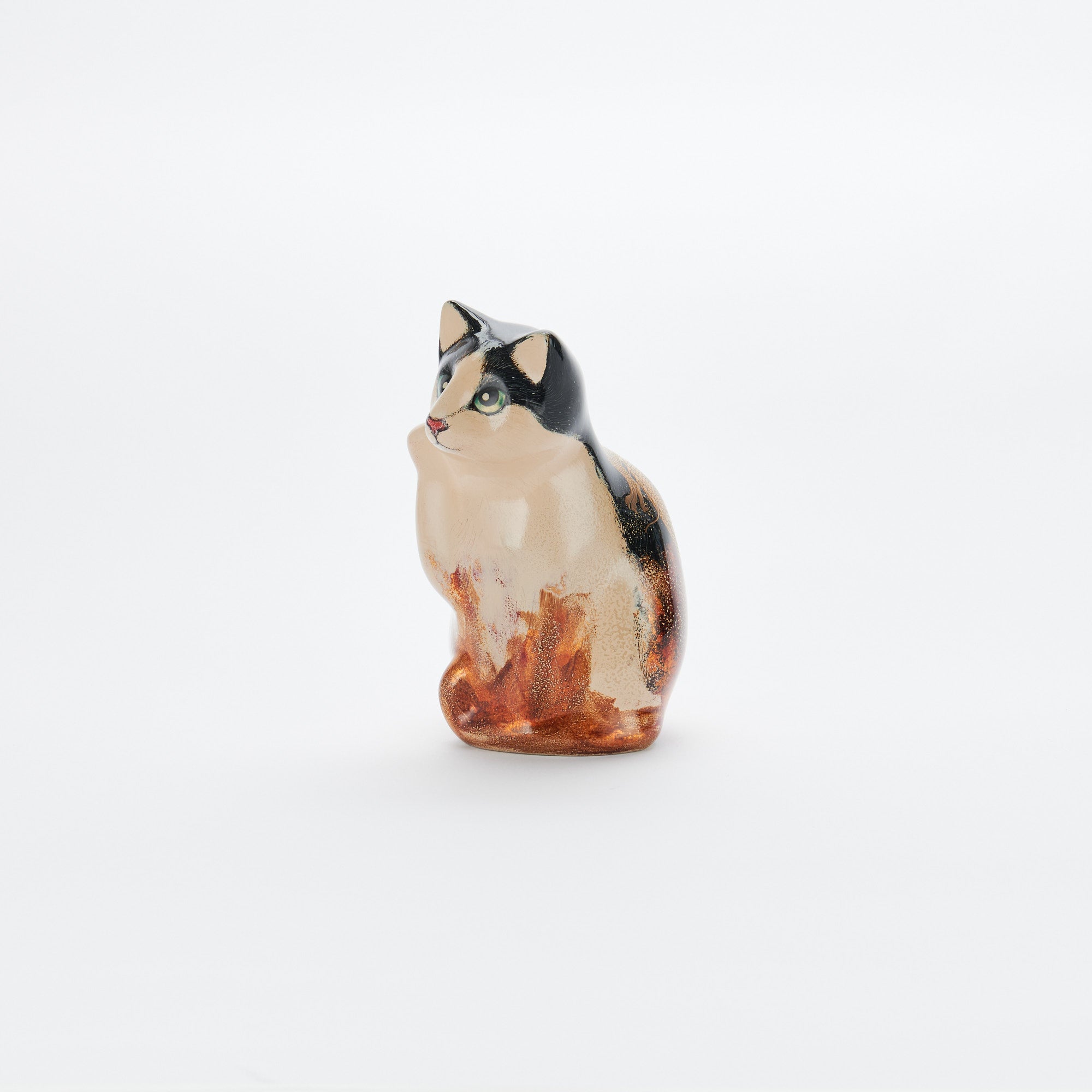 Dragon Maki-e Lucky Cat