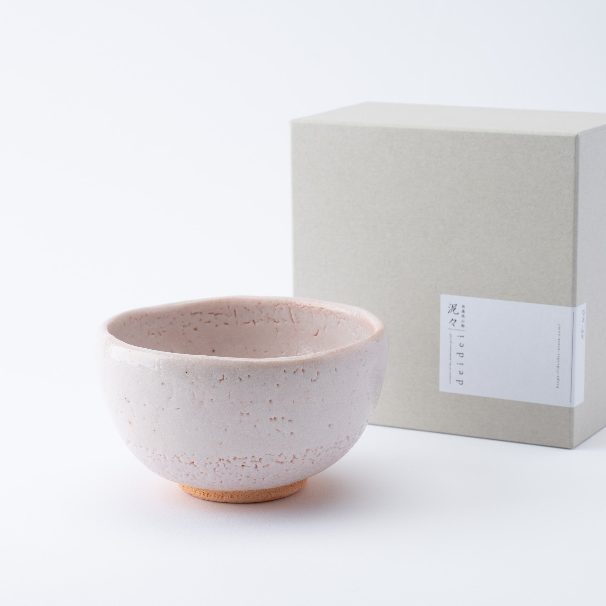 Shino Blush Matcha Bowl
