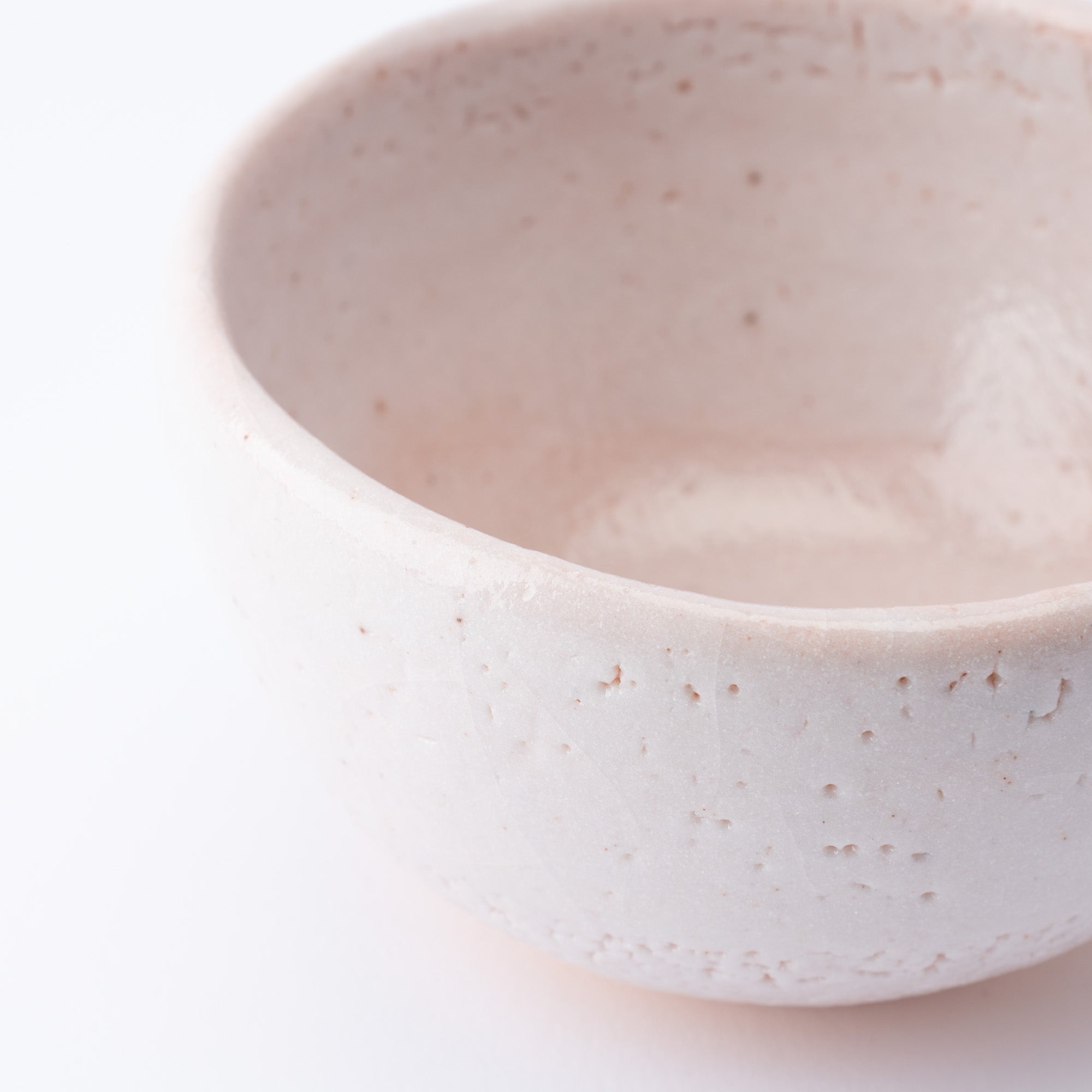 Shino Blush Matcha Bowl
