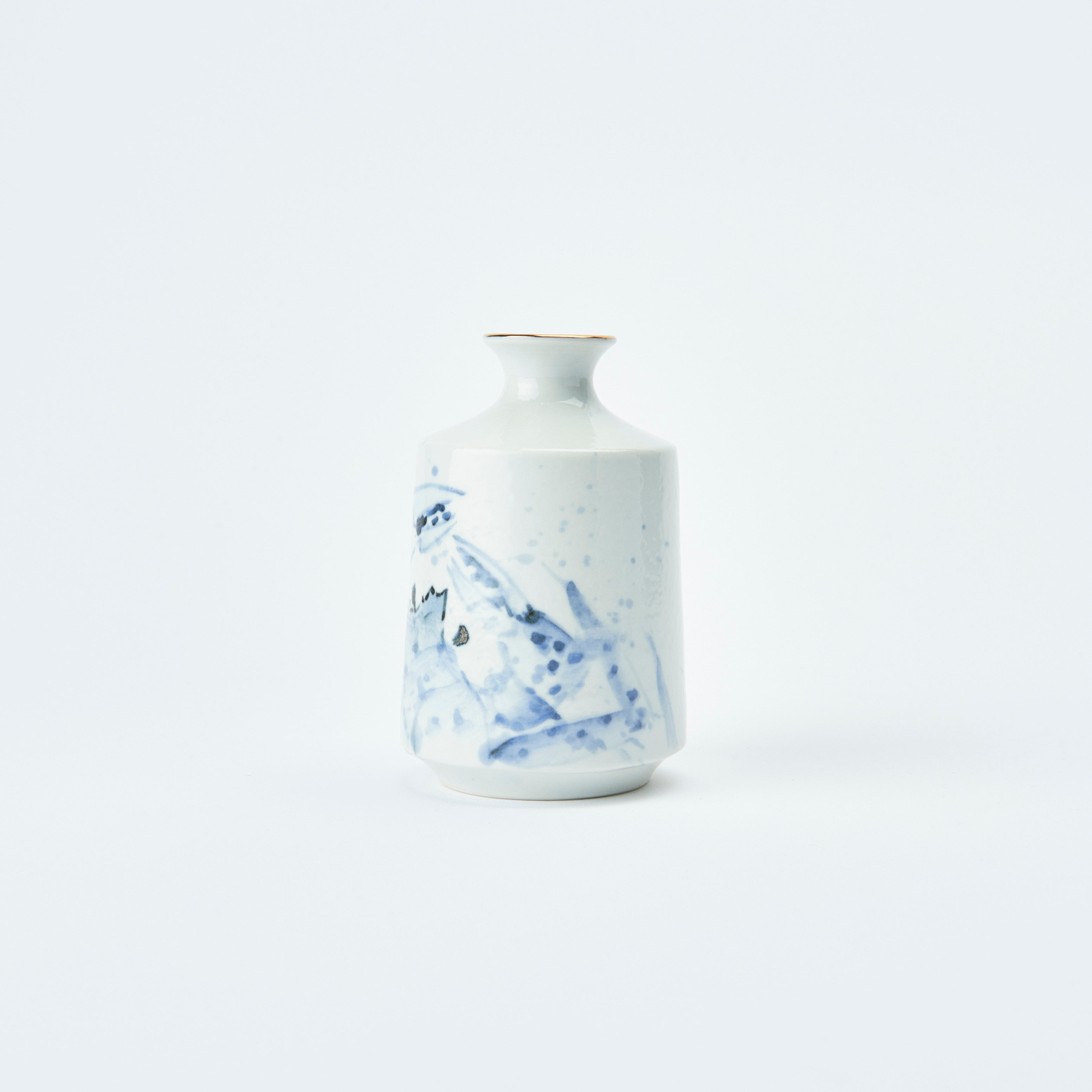 Sea Creatures in Blue Sake Set