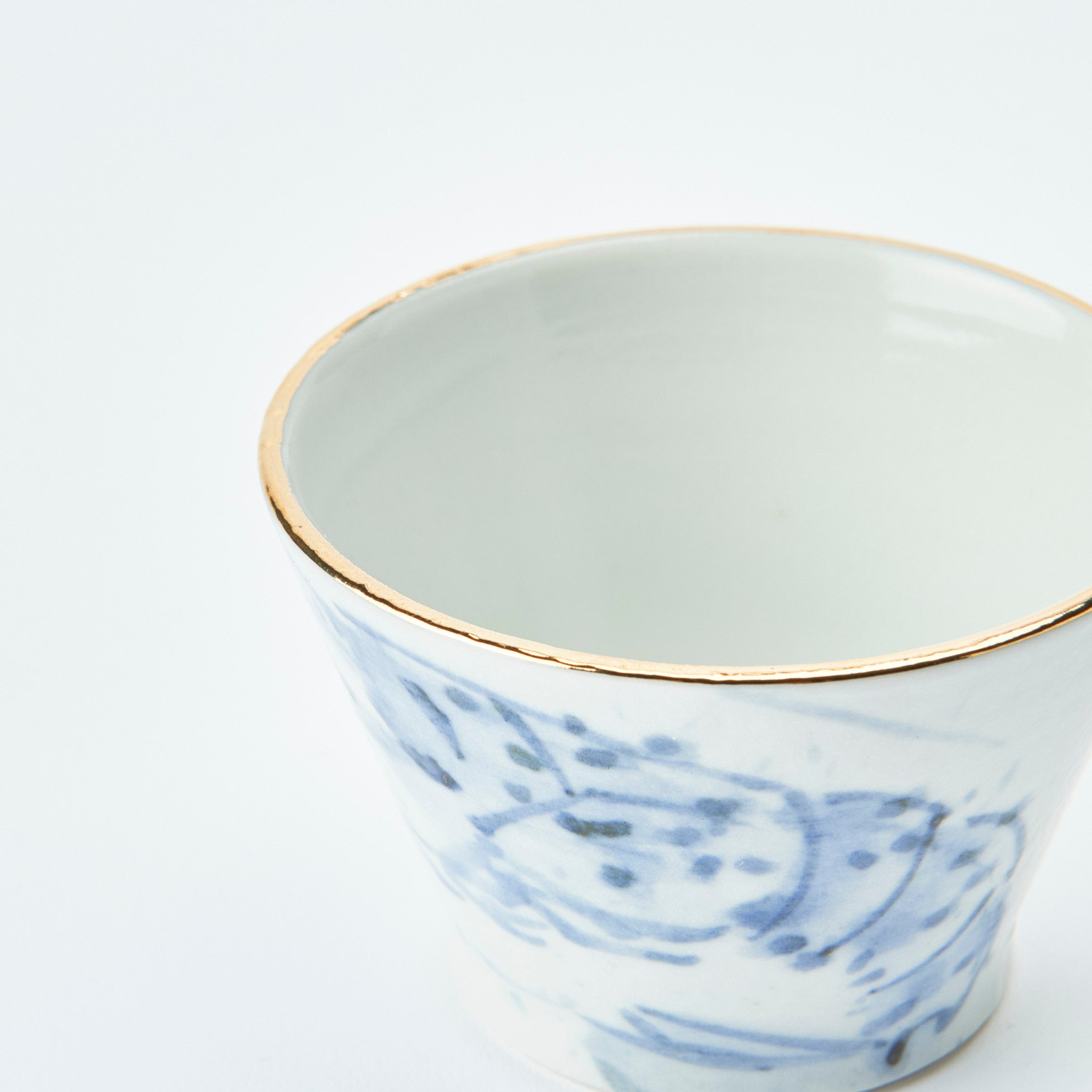 Sea Creatures in Blue Sake Set