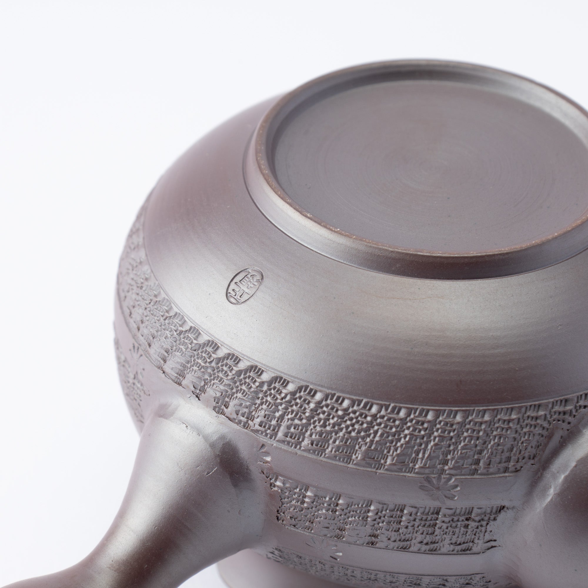 Floral Carving Japanese Tea Set