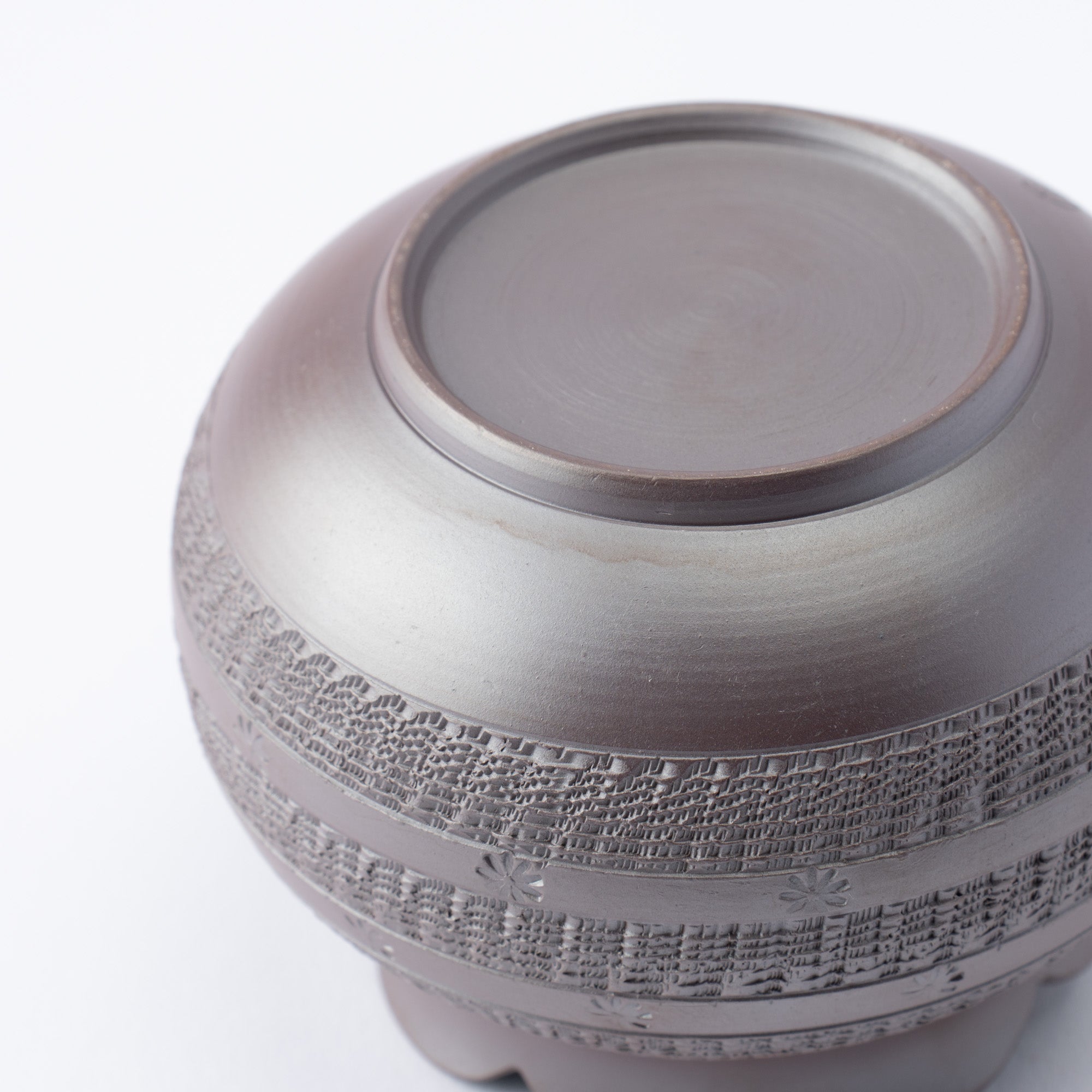 Floral Carving Japanese Tea Set