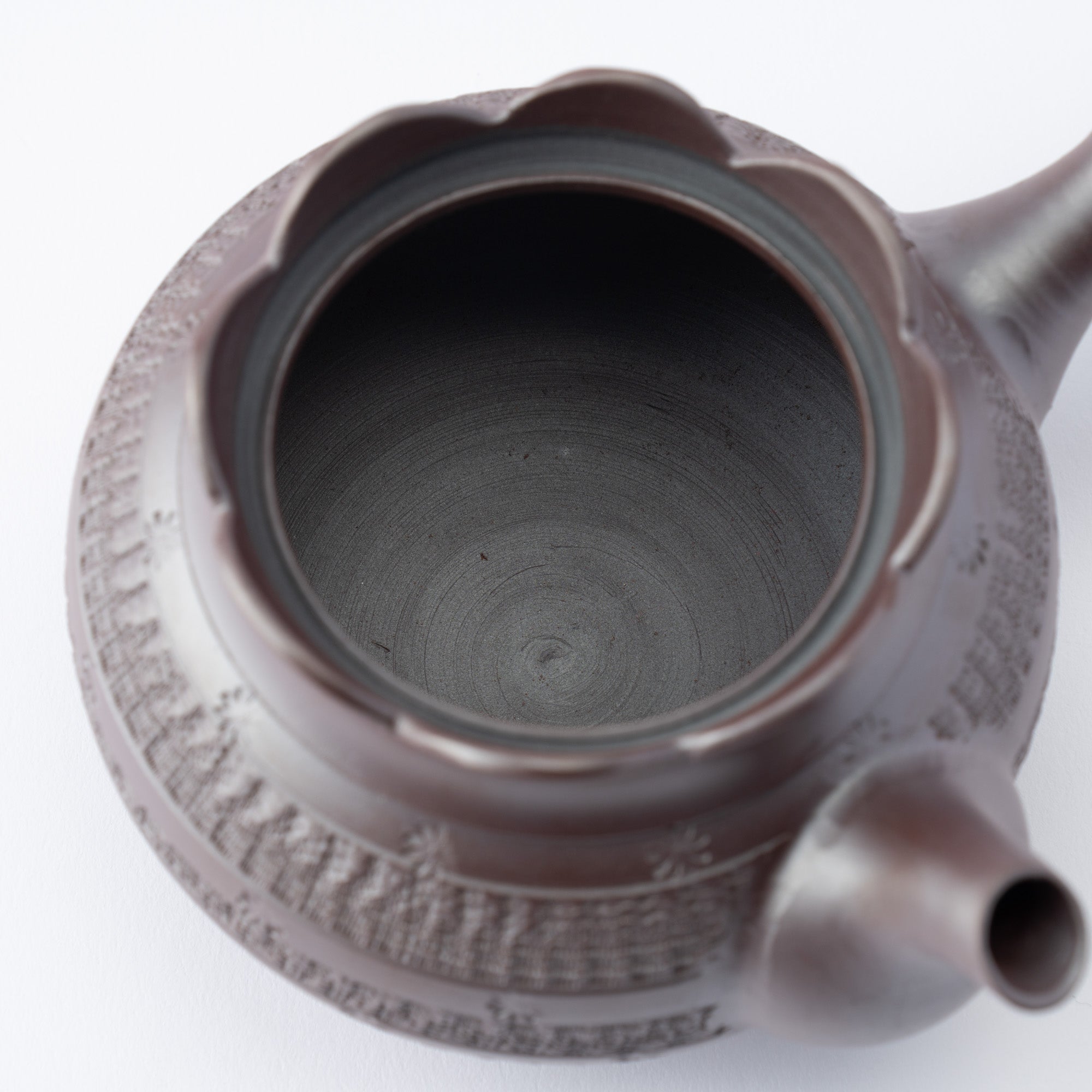 Floral Carving Japanese Tea Set