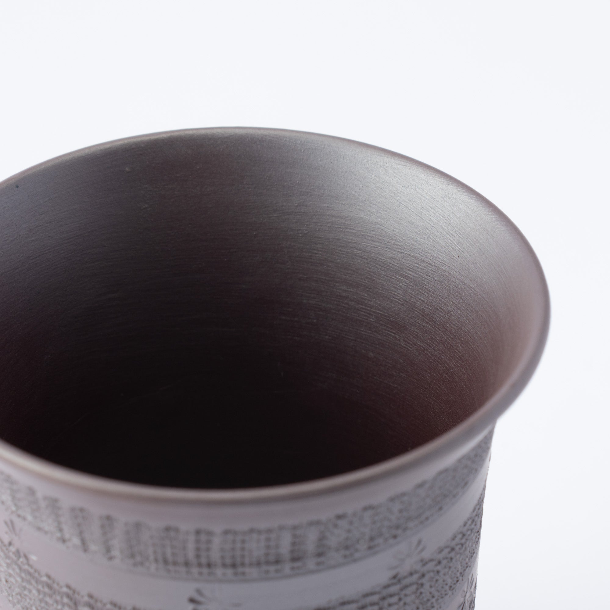 Floral Carving Japanese Tea Set