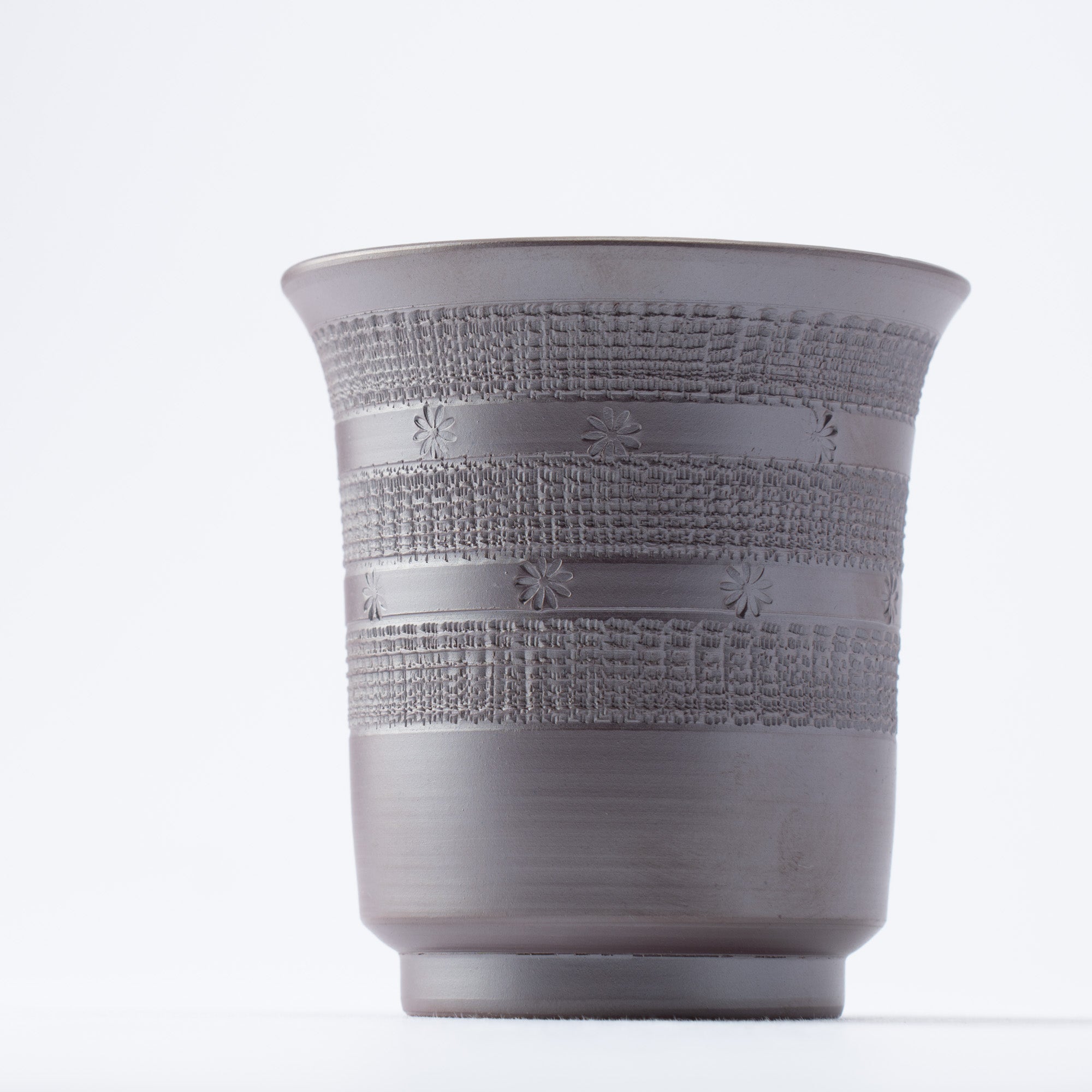 Floral Carving Japanese Tea Set