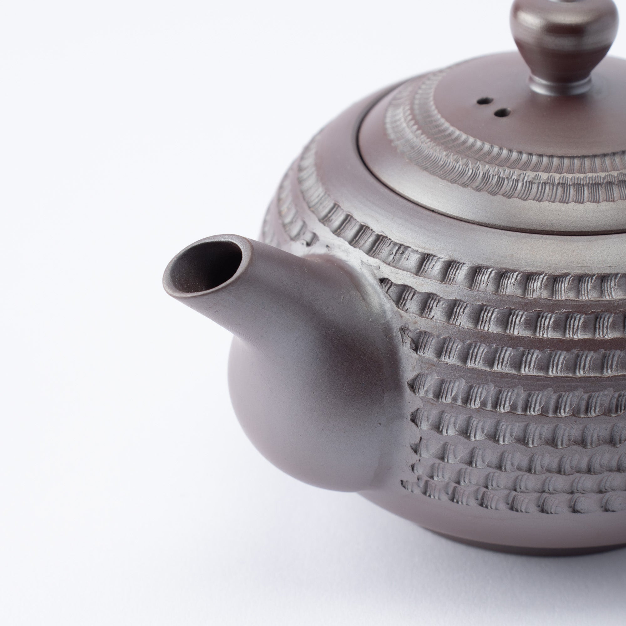 Linear Carving Japanese Tea Set