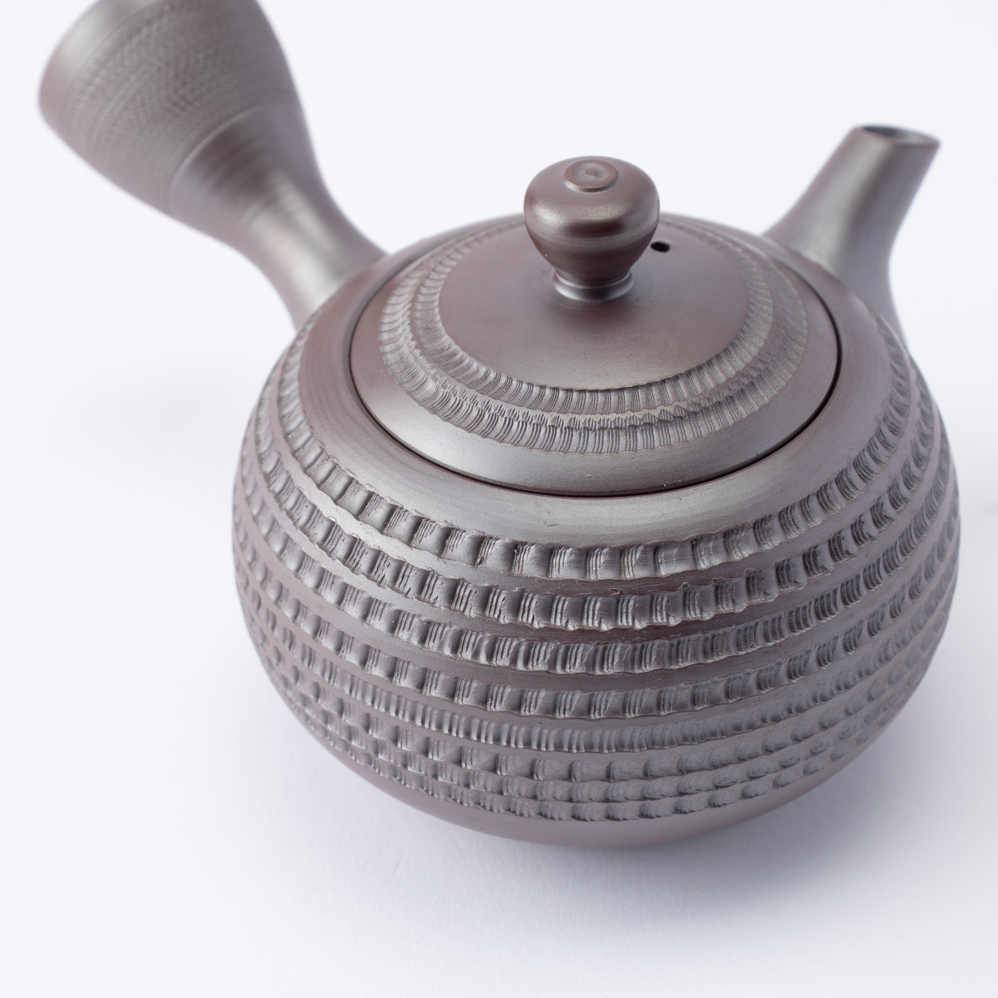 Linear Carving Japanese Tea Set