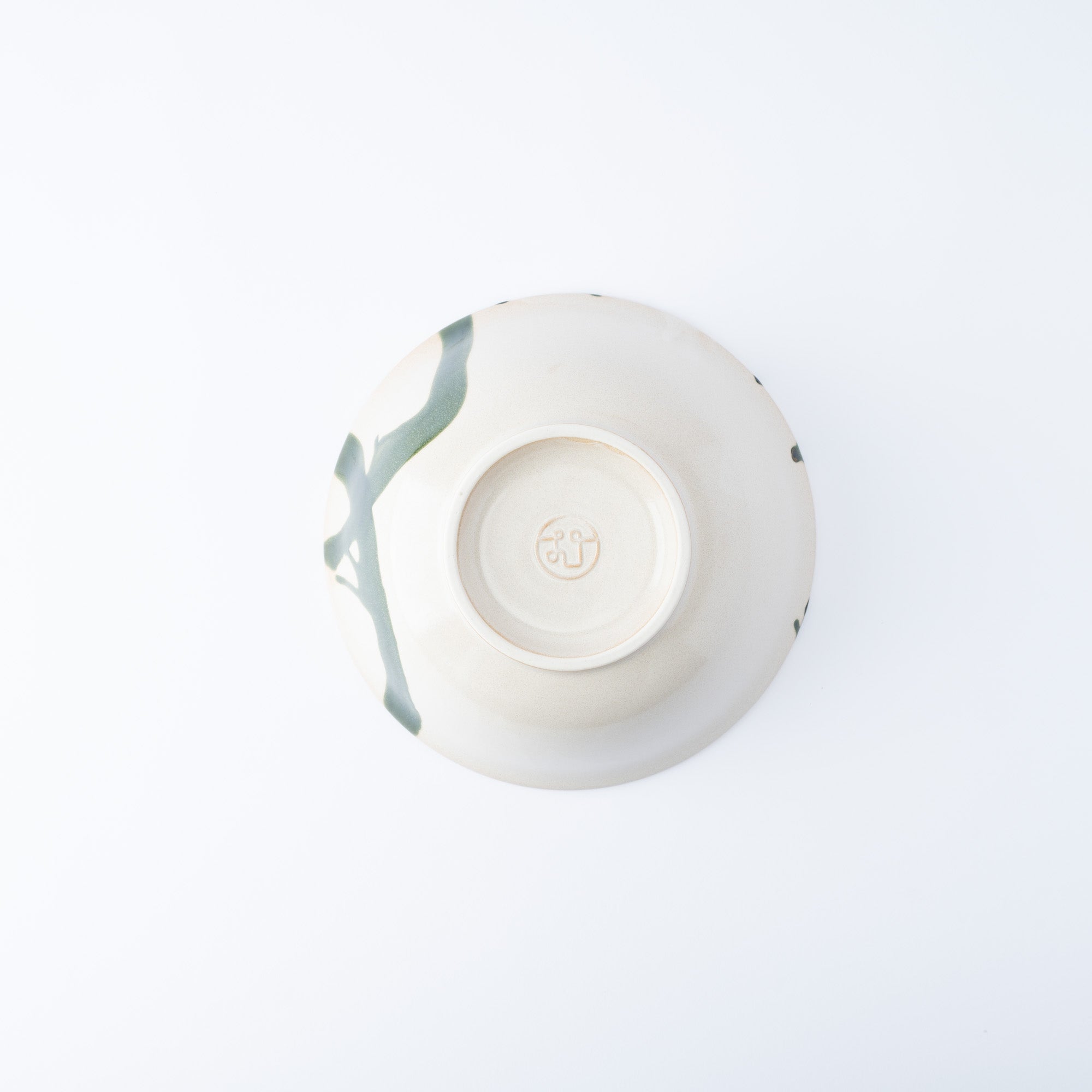 Olive Stroke Beige Ramen Bowl 8.9 IN