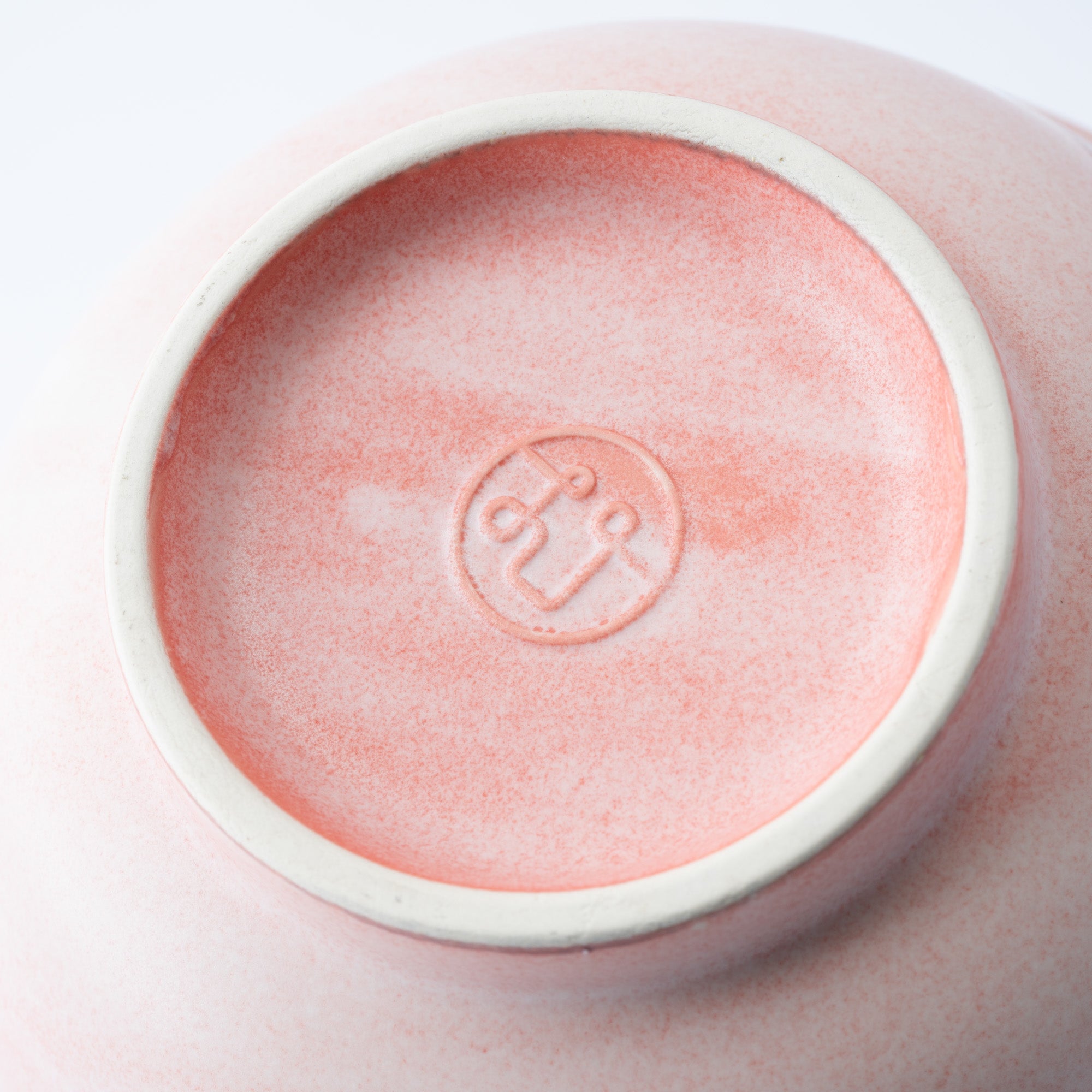 Earthy Stroke Pink Ramen Bowl 8.9 IN