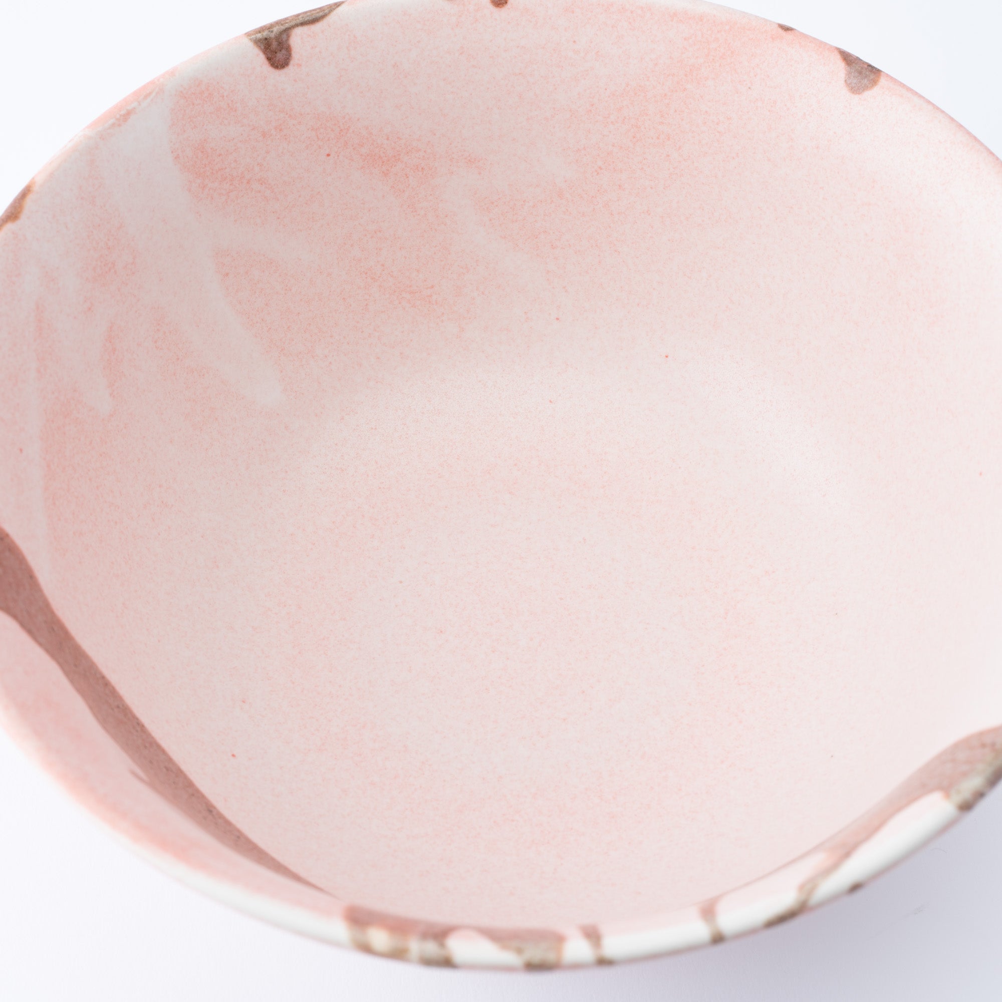 Earthy Stroke Pink Ramen Bowl 8.9 IN
