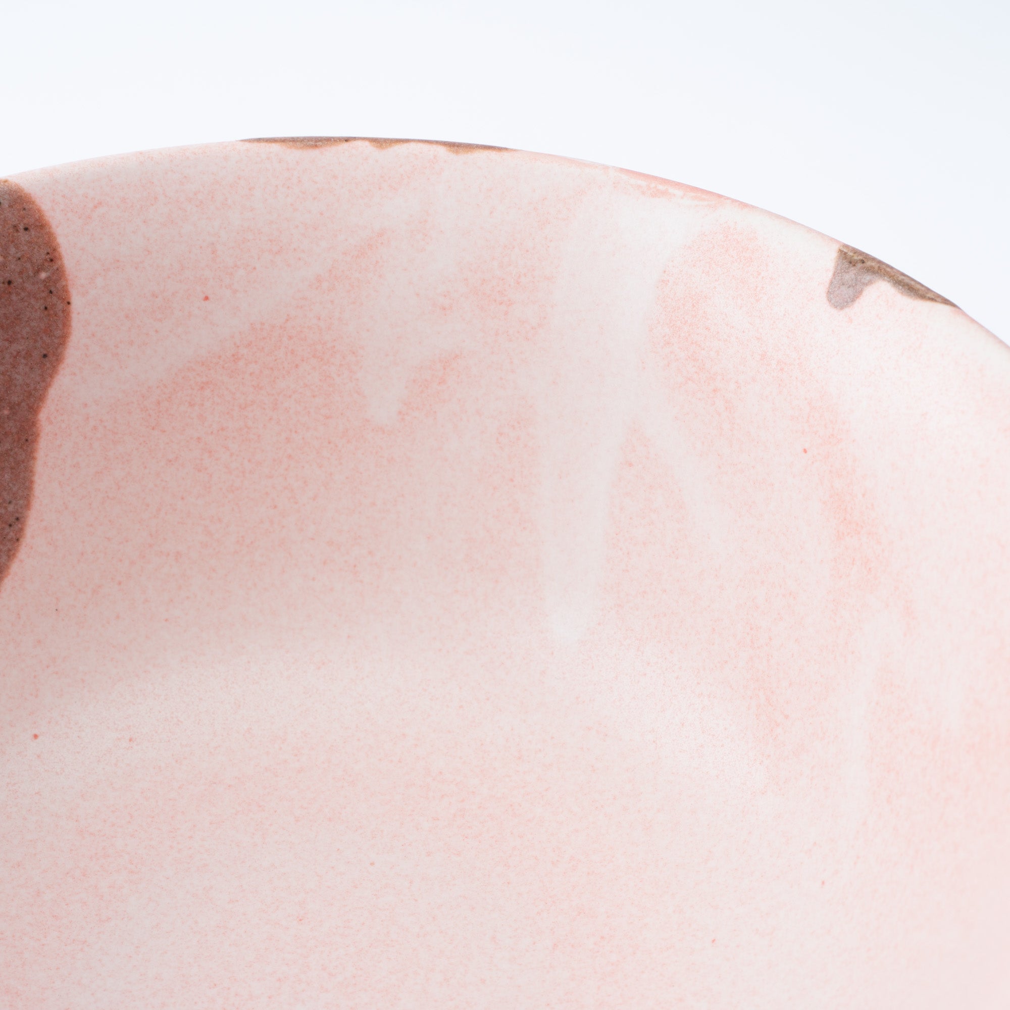 Earthy Stroke Pink Ramen Bowl 8.9 IN