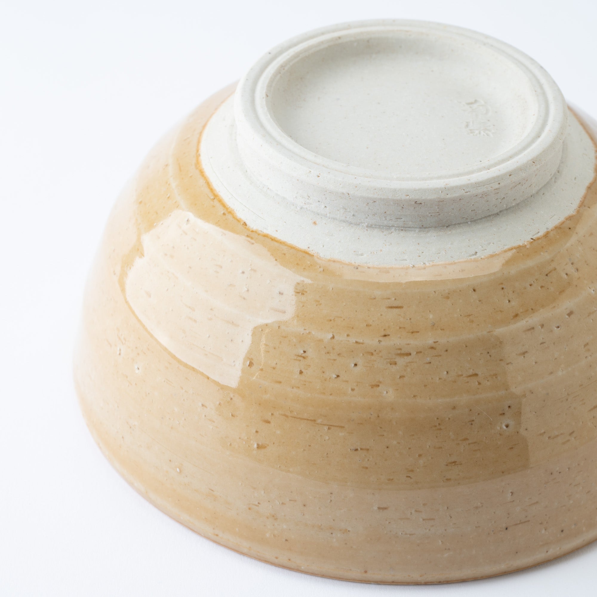 Light Brown Deep Mortar with Spout 7.1 In