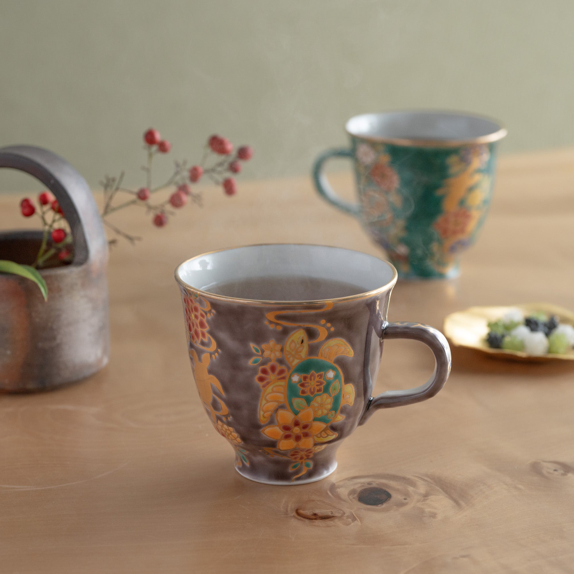 Animals and Florals Mug