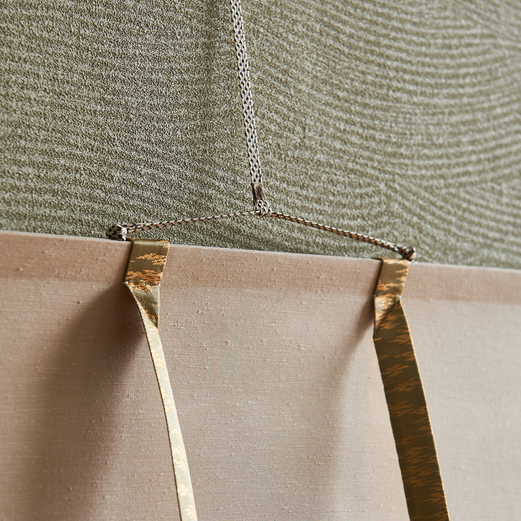 Cat and Butterfly Kakejiku Hanging Scroll