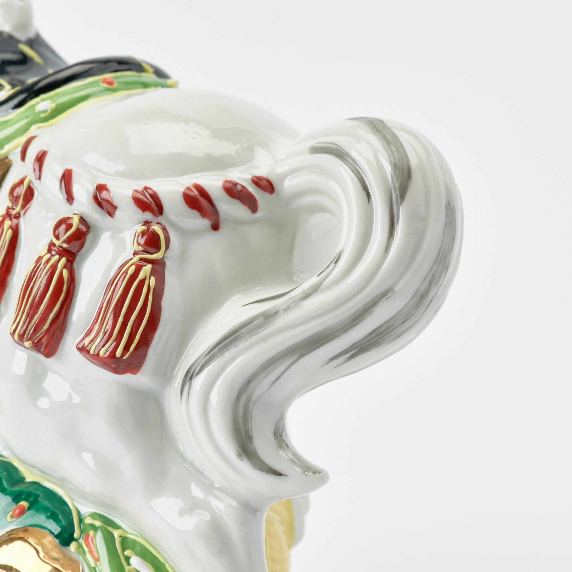 Horse with Pine, Bamboo and Plum Figurine