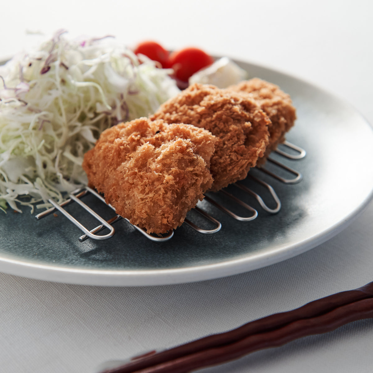 Rejilla para Tonkatsu de Media Luna